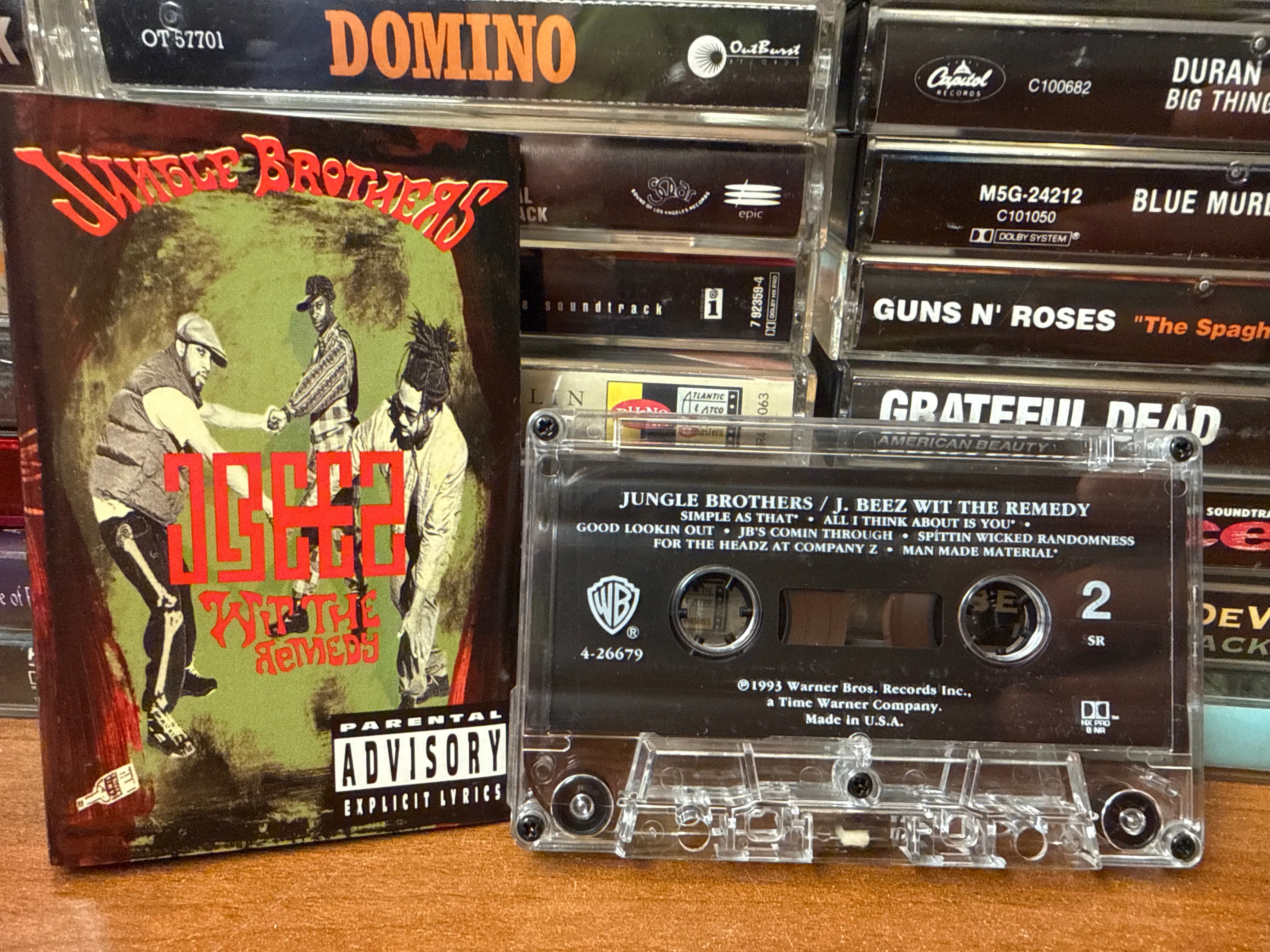 Jungle Brothers - J. Beez Wit The Remedy (CASSETTE)