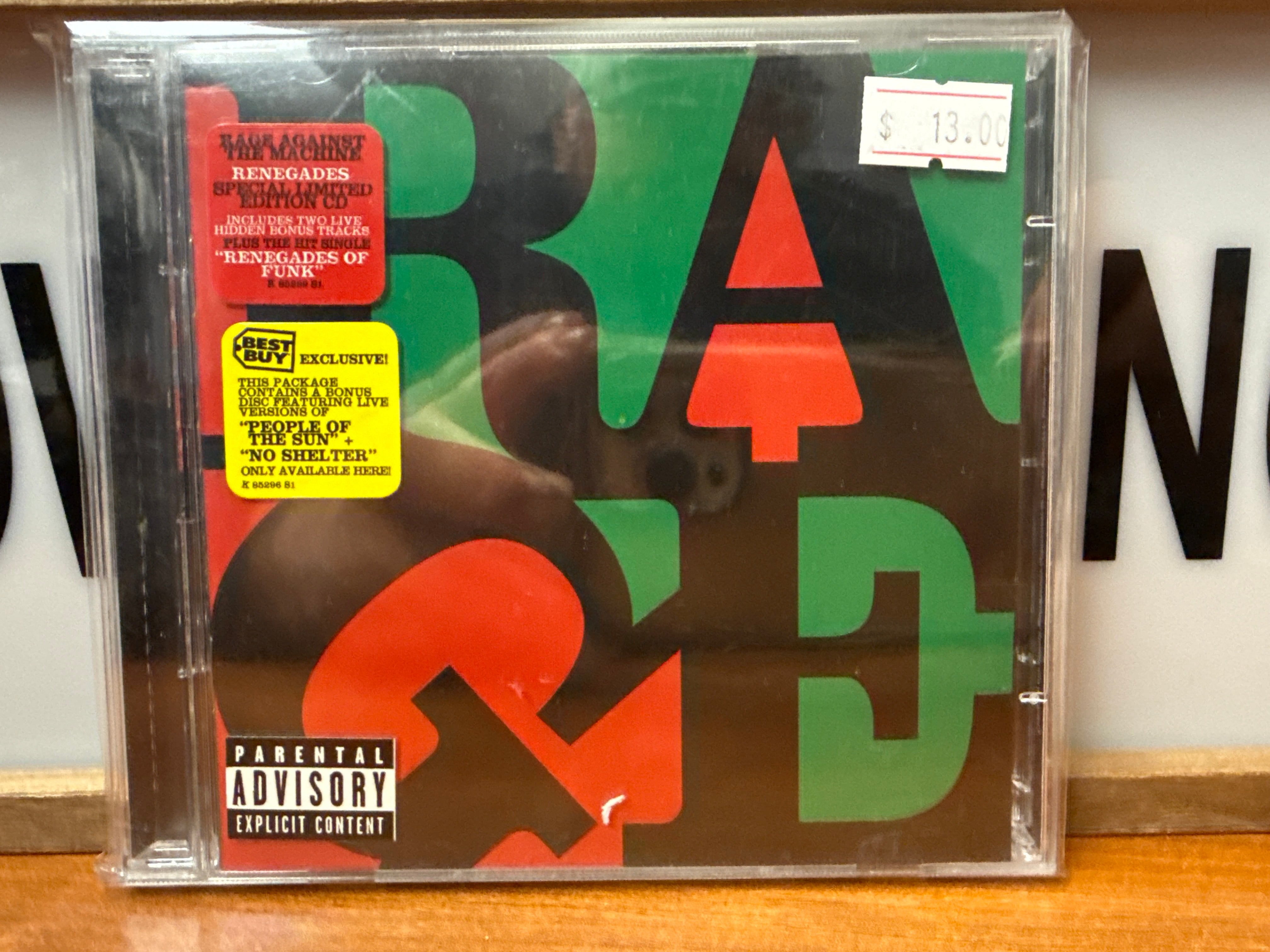 Rage Against the Machine - Renegades (Best Buy Exclusive, CD)