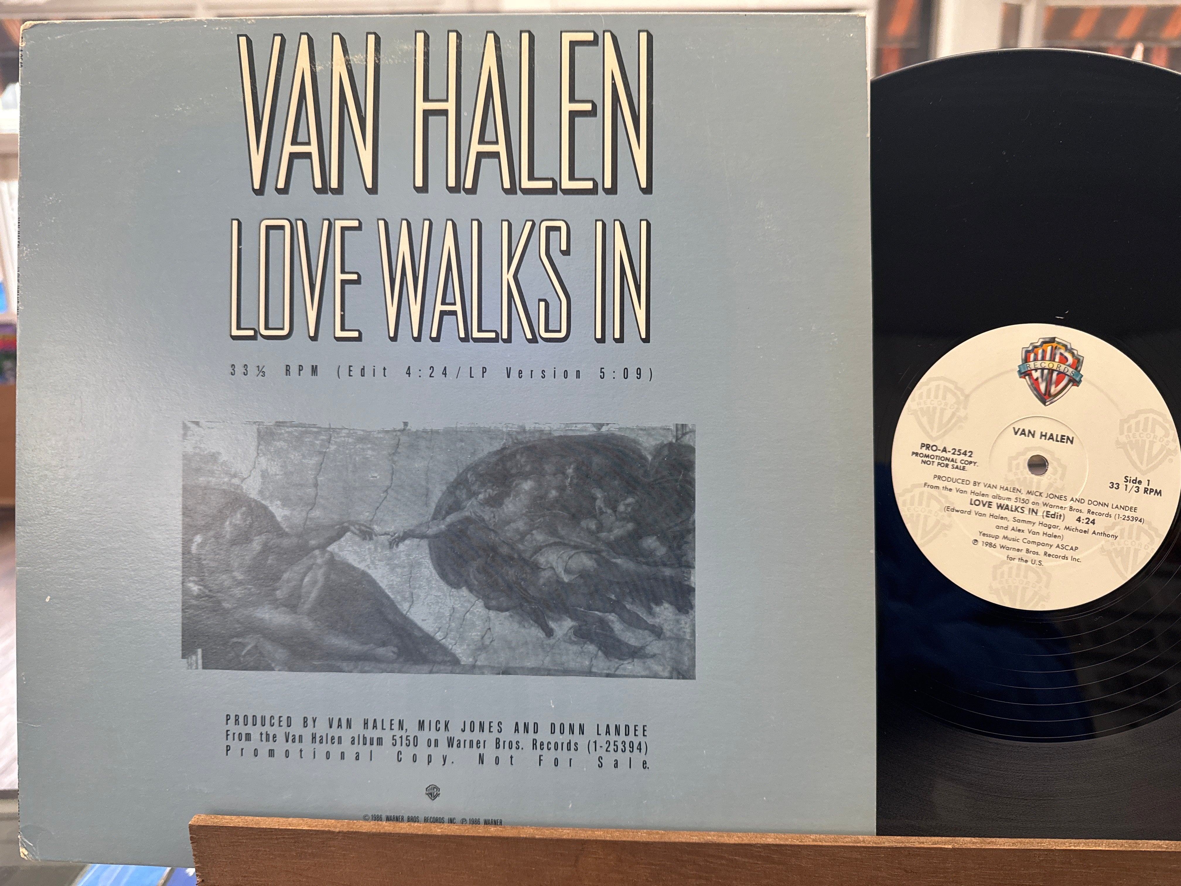 Van Halen - Love Walks In 12” (Promo, USED)