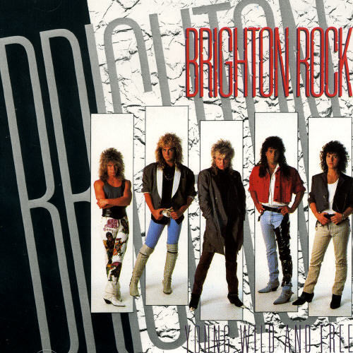 the album cover for Brighton Rock - Young Wild & Free [Import]