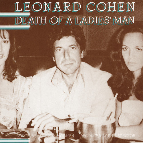 the album cover for Leonard Cohen - Death of a Ladies Man