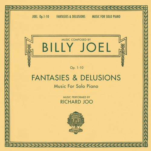 the album cover for Joel/Joo - Fantasies & Delusions: Music for Solo Piano