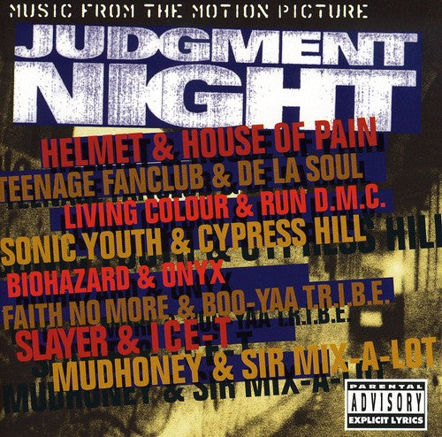 the album cover for Original Soundtrack - Judgment Night (Music From the Motion Picture)