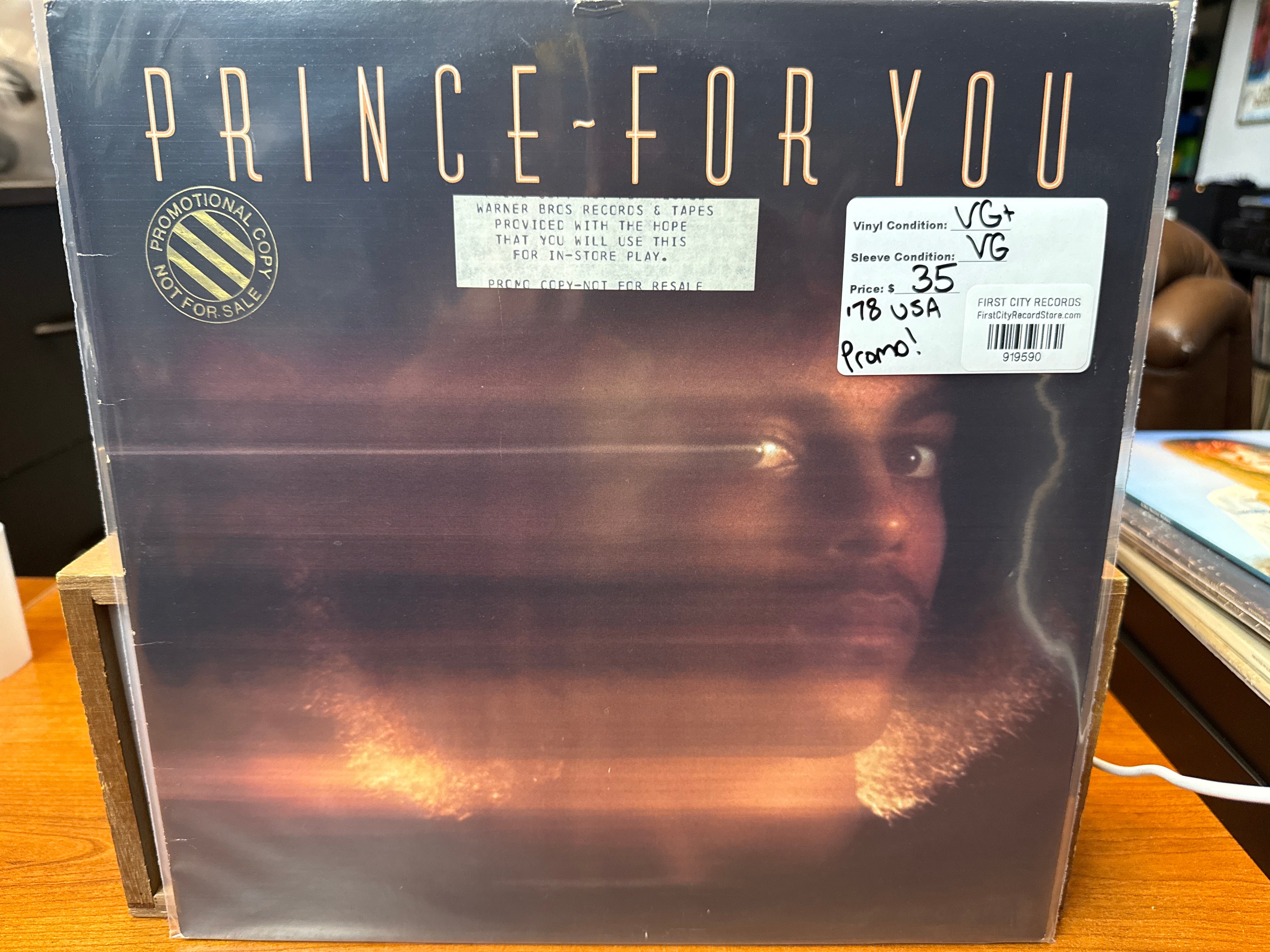 Prince - For You (1978, Promo, USED)