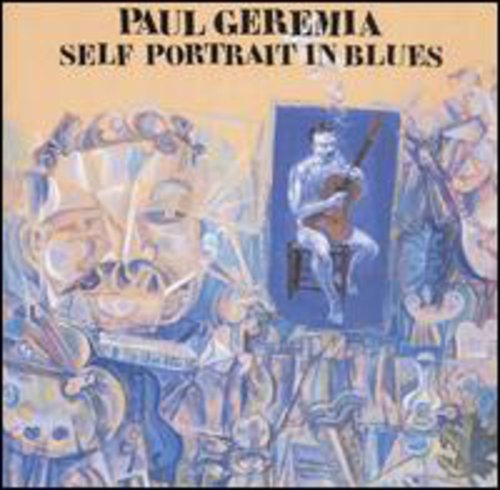 the album cover for Paul Geremia - Self Portrait in Blues
