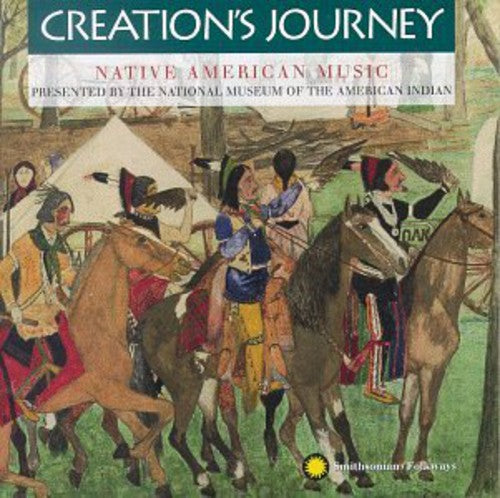 the album cover for Native American Music - Creations Journey