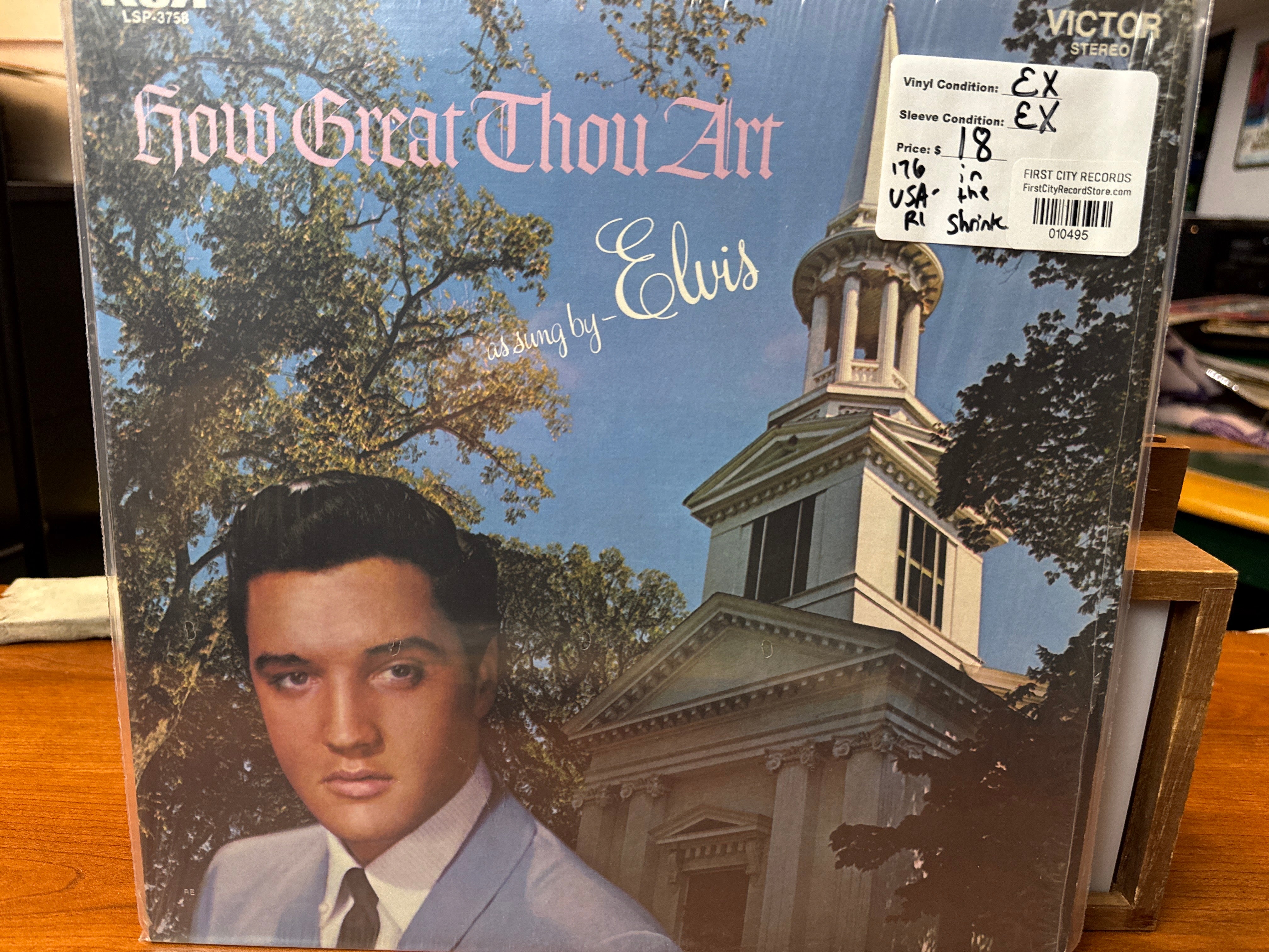 Elvis Presley - How Great Though Art (1976, USED)