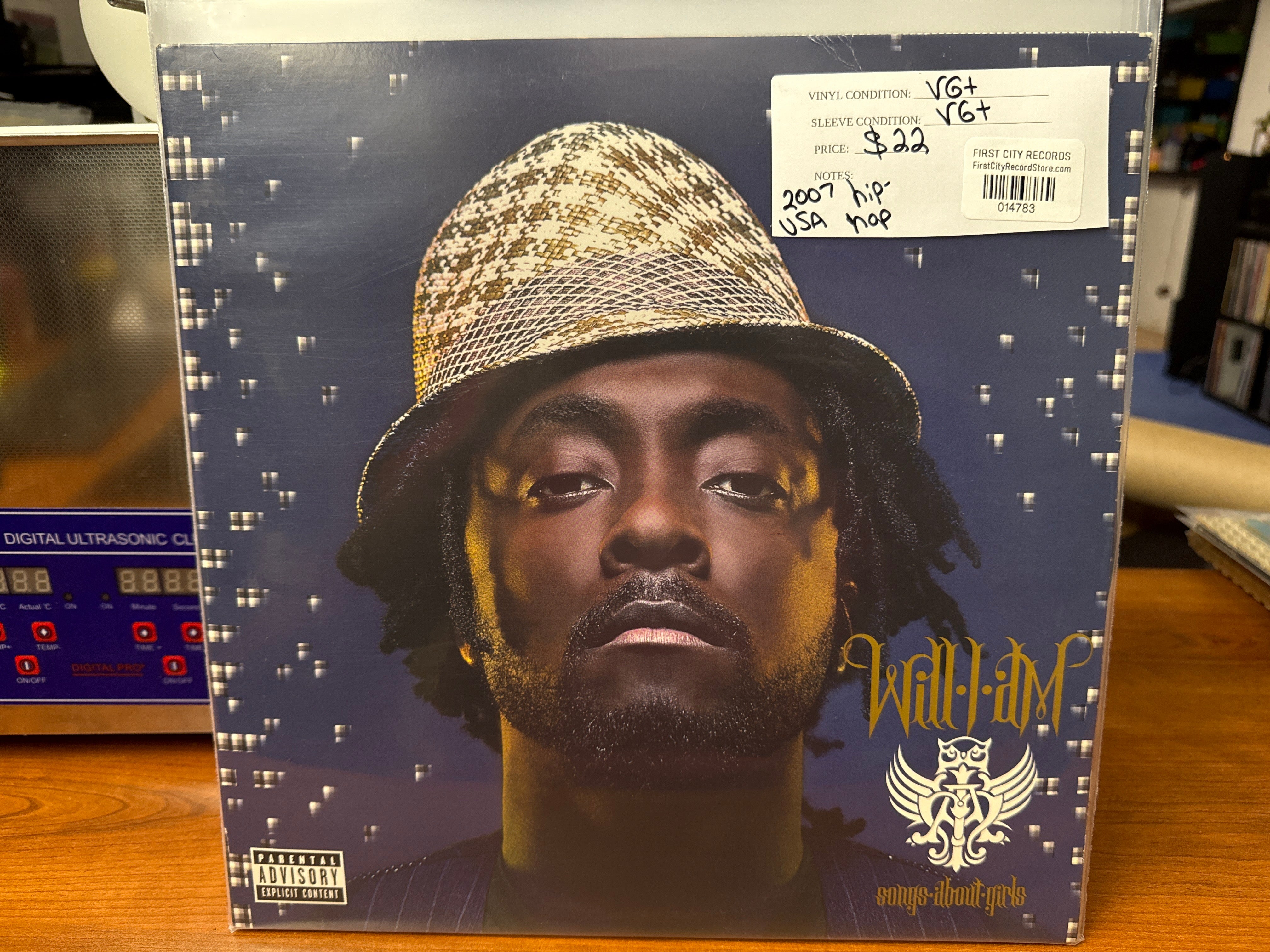 Will I Am - Songs About Girls (2007, USED)