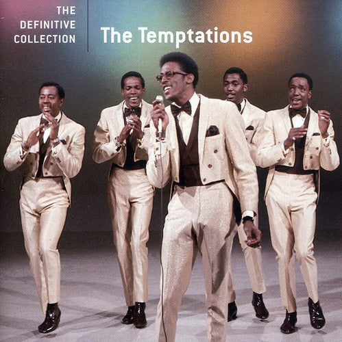 the album cover for The Temptations - The Definitive Collection