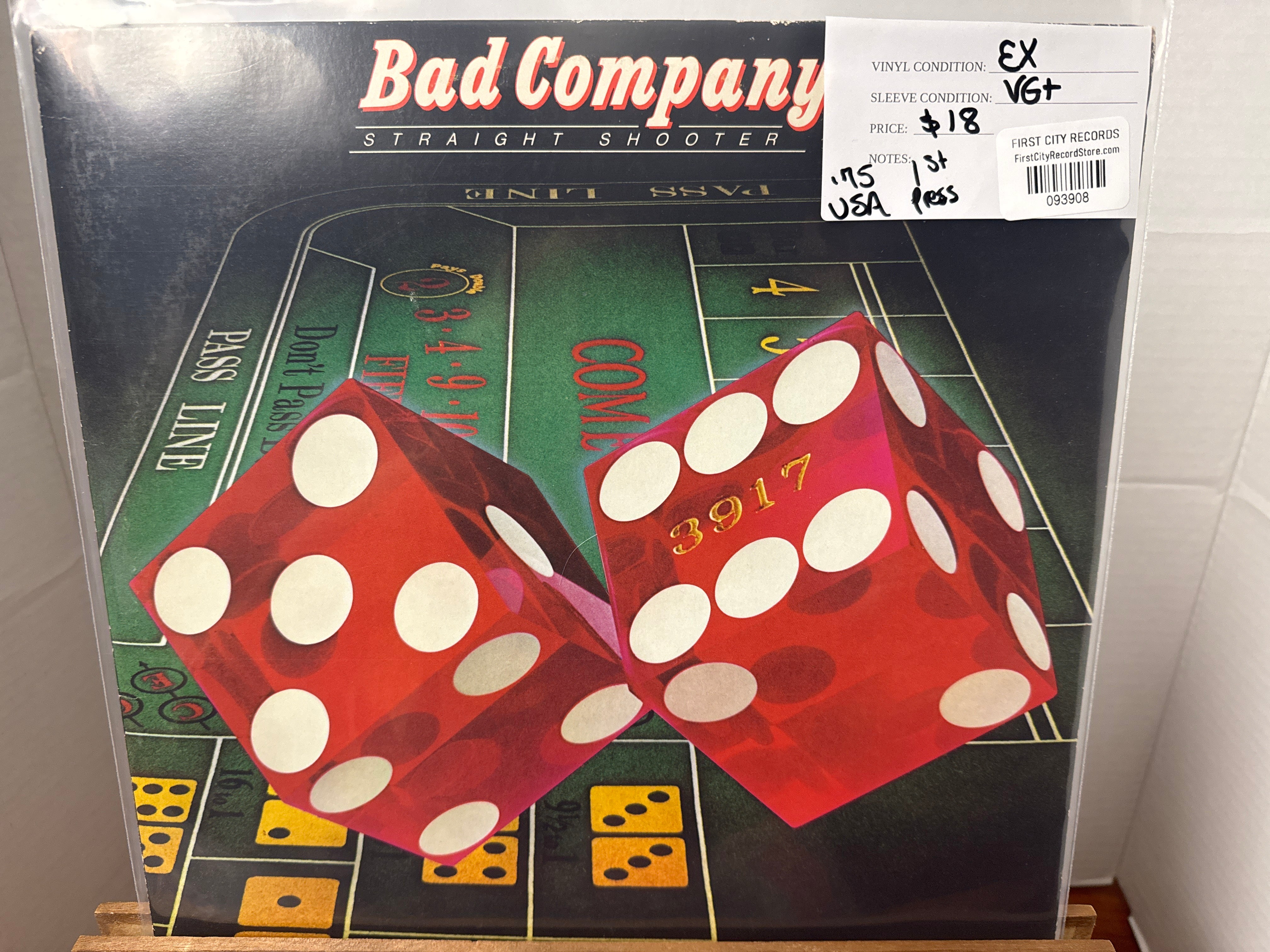 Bad Company - Straight Shooter (USED)
