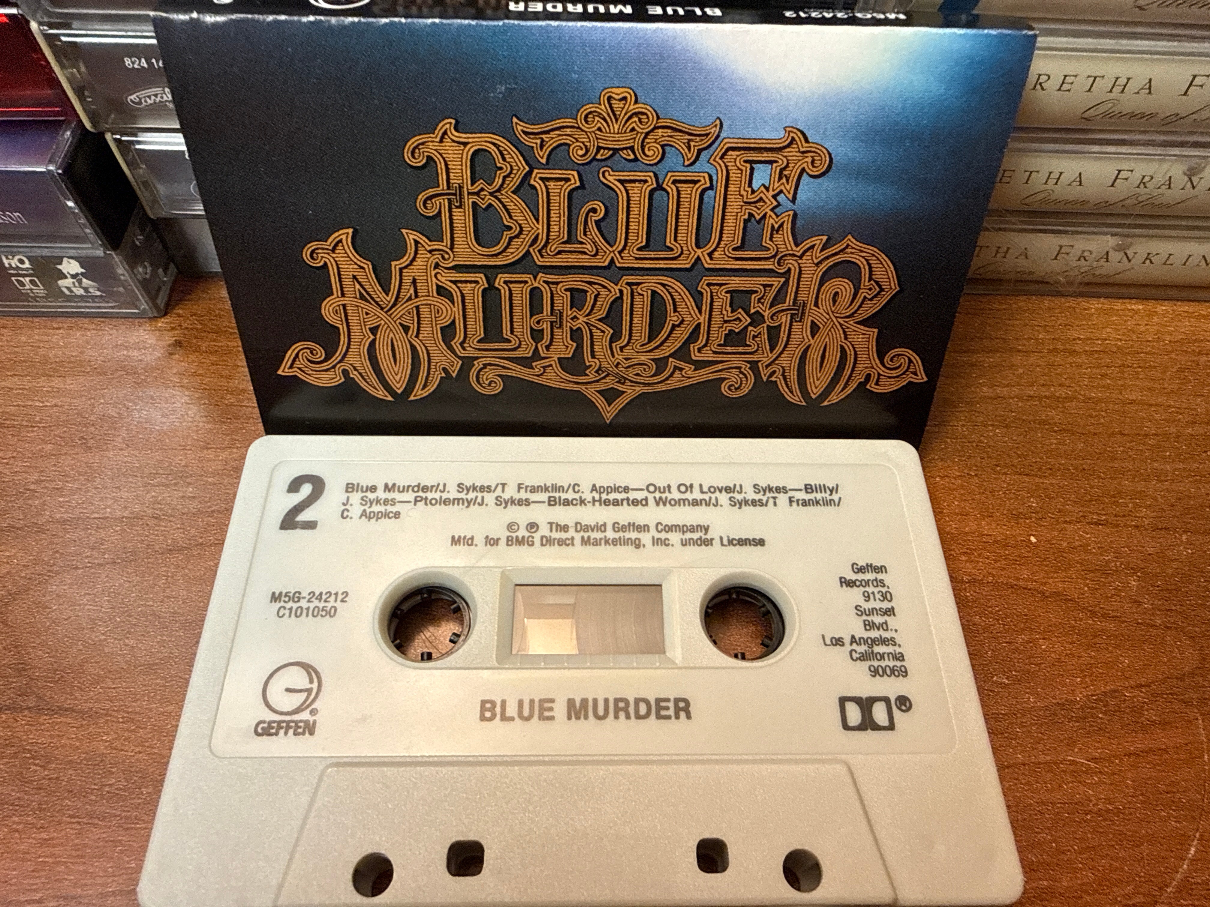Blue Murder - Self Titled (CASSETTE)