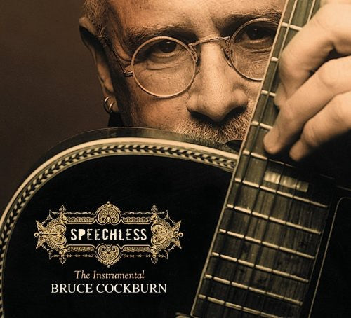 the album cover for Bruce Cockburn - Speechless