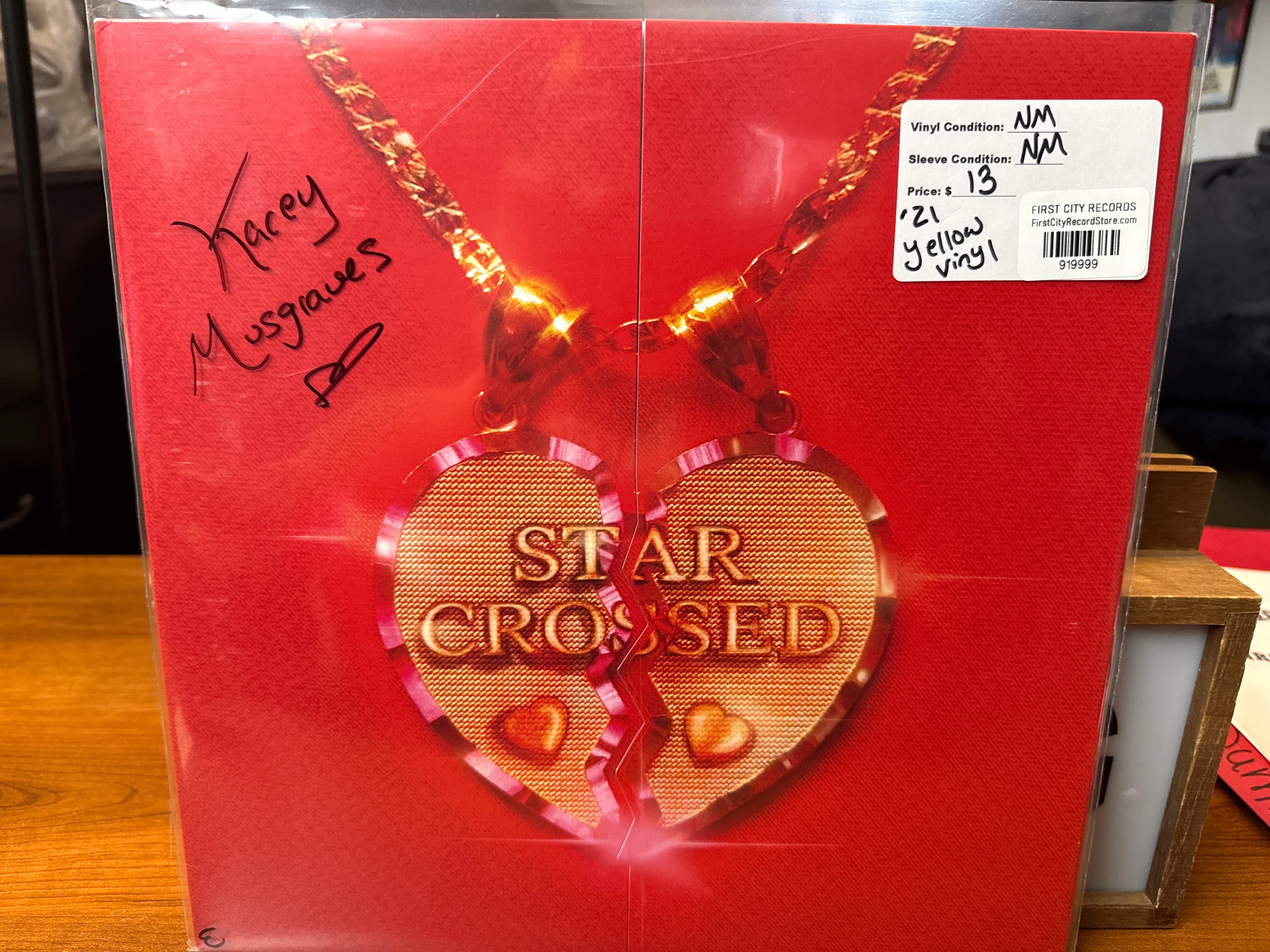 Kacey Musgraves - Star Crossed (2021, Yellow Vinyl, USED)