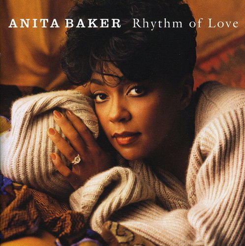 the album cover for Anita Baker - Rhythm of Love