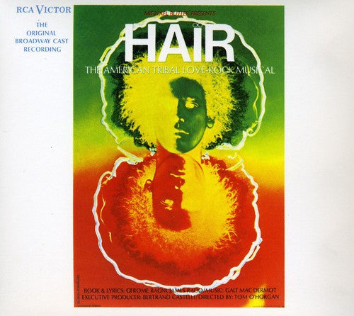 the album cover for Broadway Cast - Hair