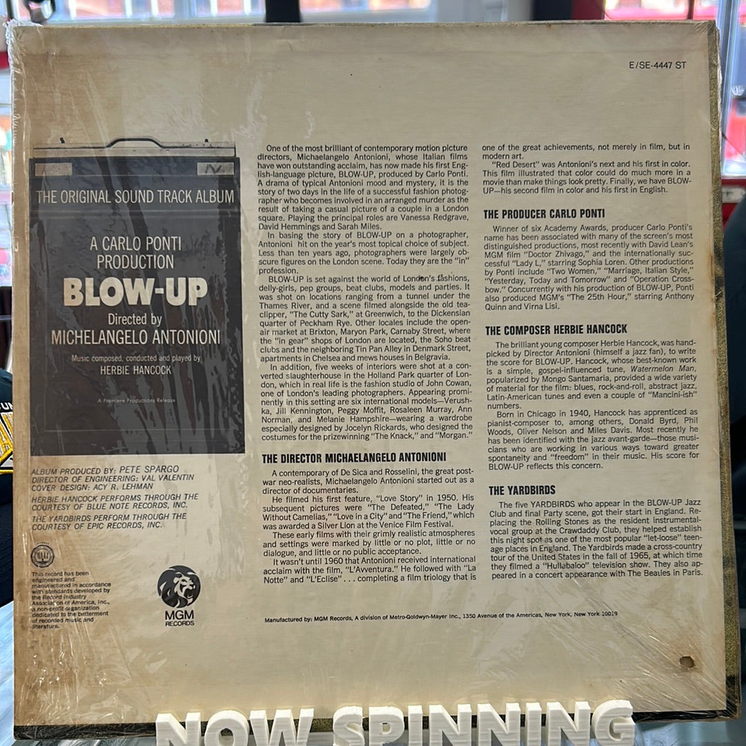 Blow Up - soundtrack