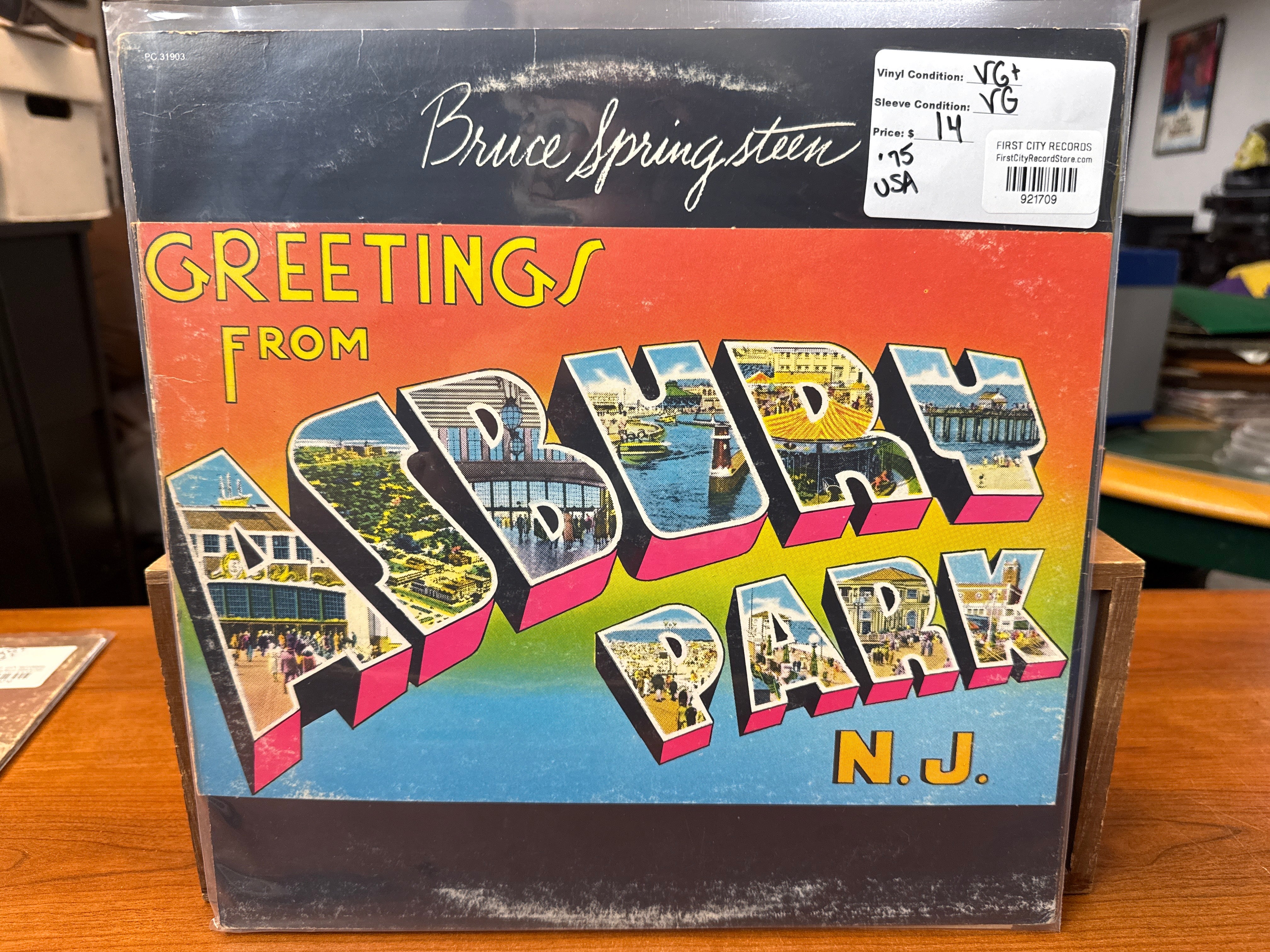 Bruce Springsteen - Greetings From Asbury Park, 1975, USED)