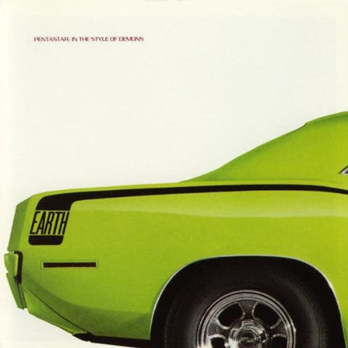 the album cover for Earth - Pentastar: In the Style of Demons