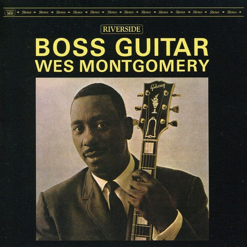 the album cover for Wes Montgomery - Boss Guitar