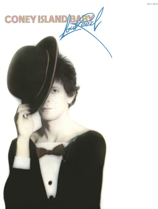 the album cover for Lou Reed - Coney Island Baby