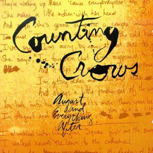 the album cover for Counting Crows - August & Everything After