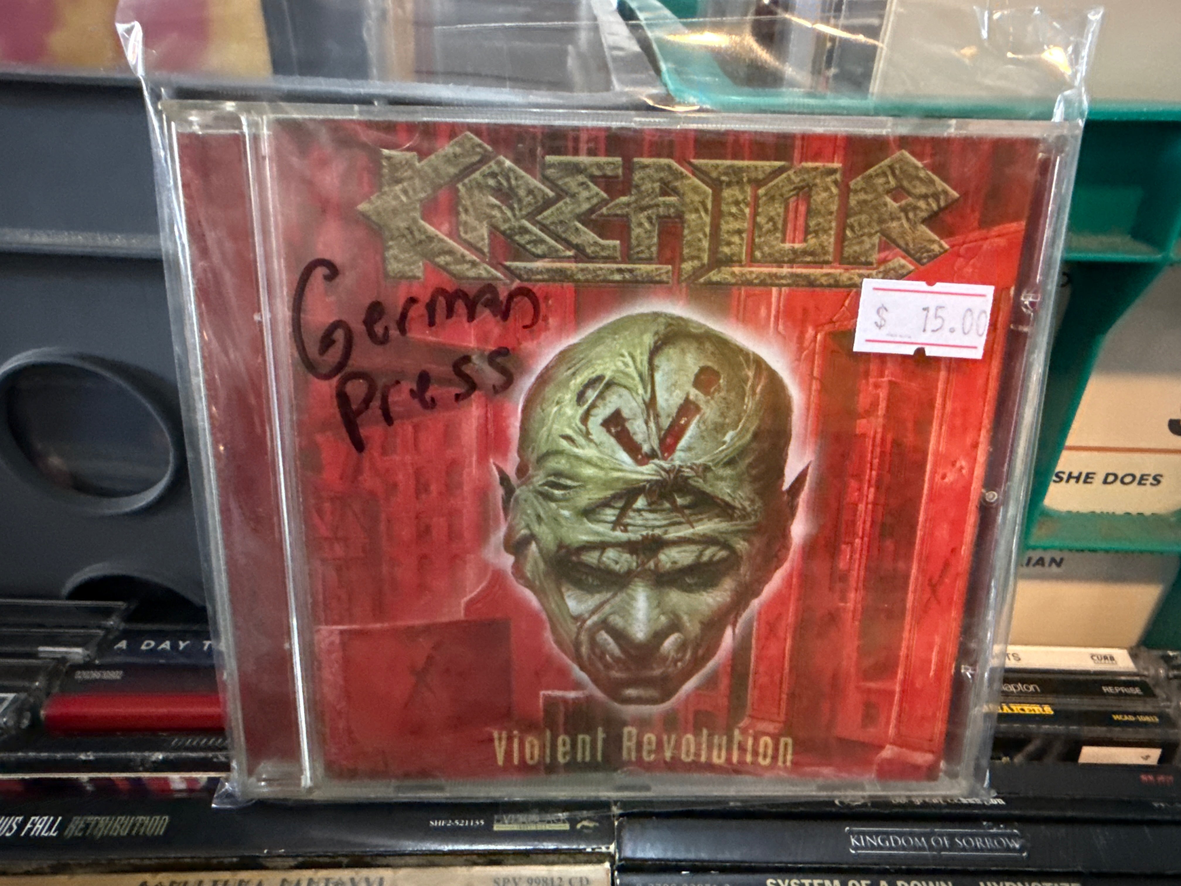 Kreator - Violent Revolution (German Pressing, CD)