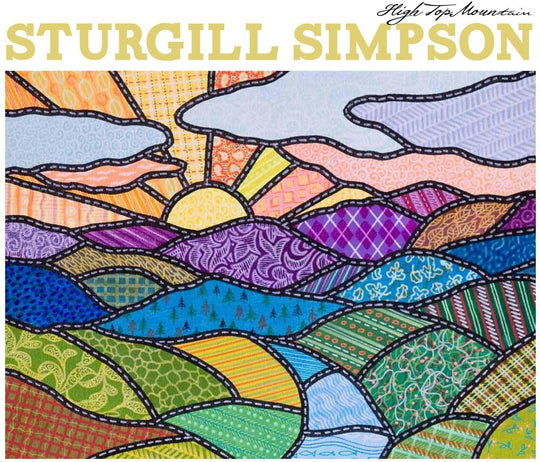 the album cover for Sturgill Simpson - High Top Mountain