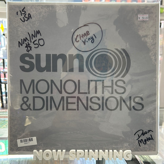 sunn o)) - Monoliths & Dimensions