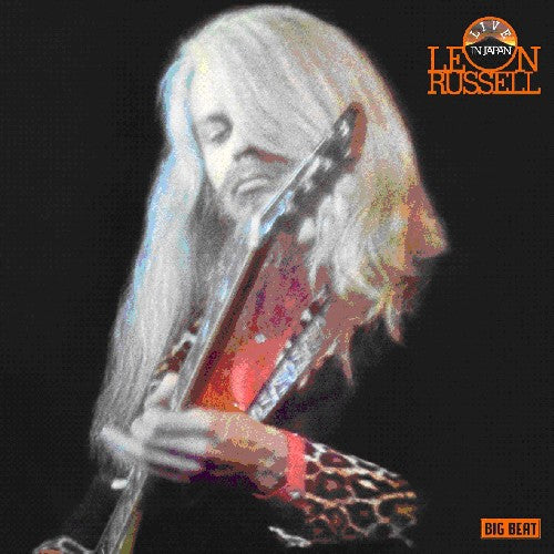 the album cover for Leon Russell - Live in Japan 1973 / Live in Houston 1971