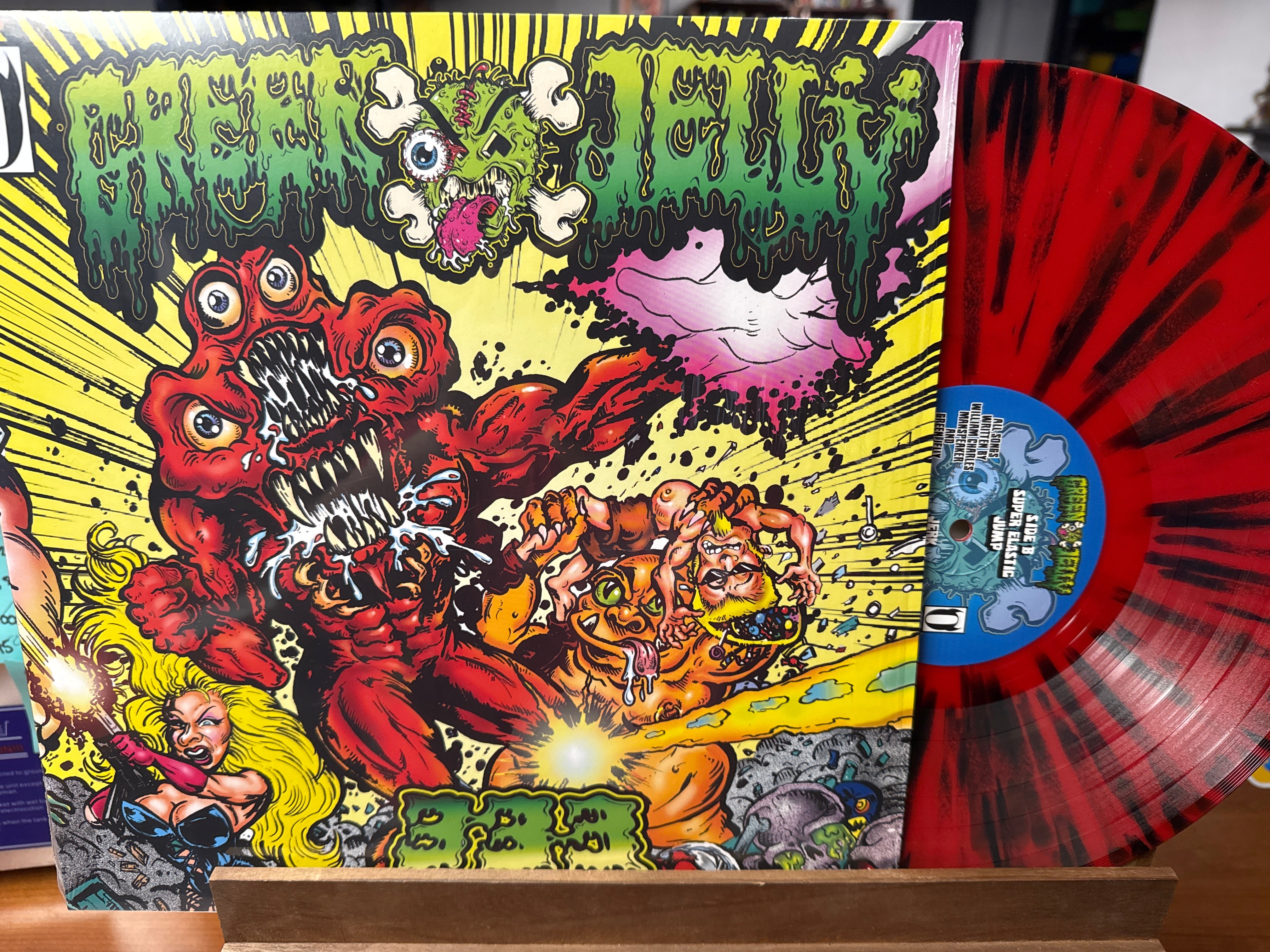 Green Jelly - 333 (Red Splatter, USED)