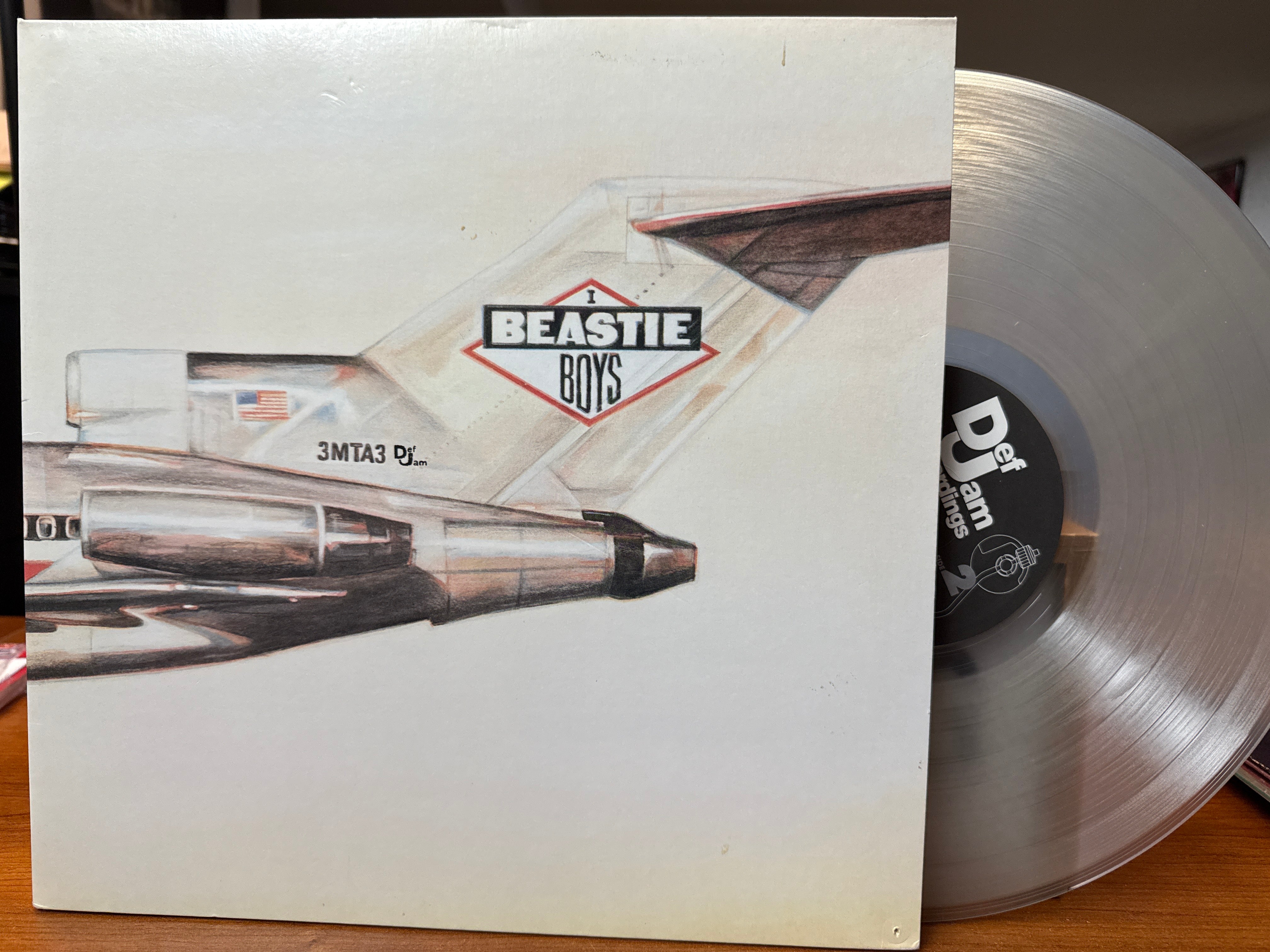 Beastie Boys - Licensed To Ill (30th Anniversary, Clear Vinyl, USED)