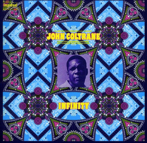 the album cover for John Coltrane - Infinity