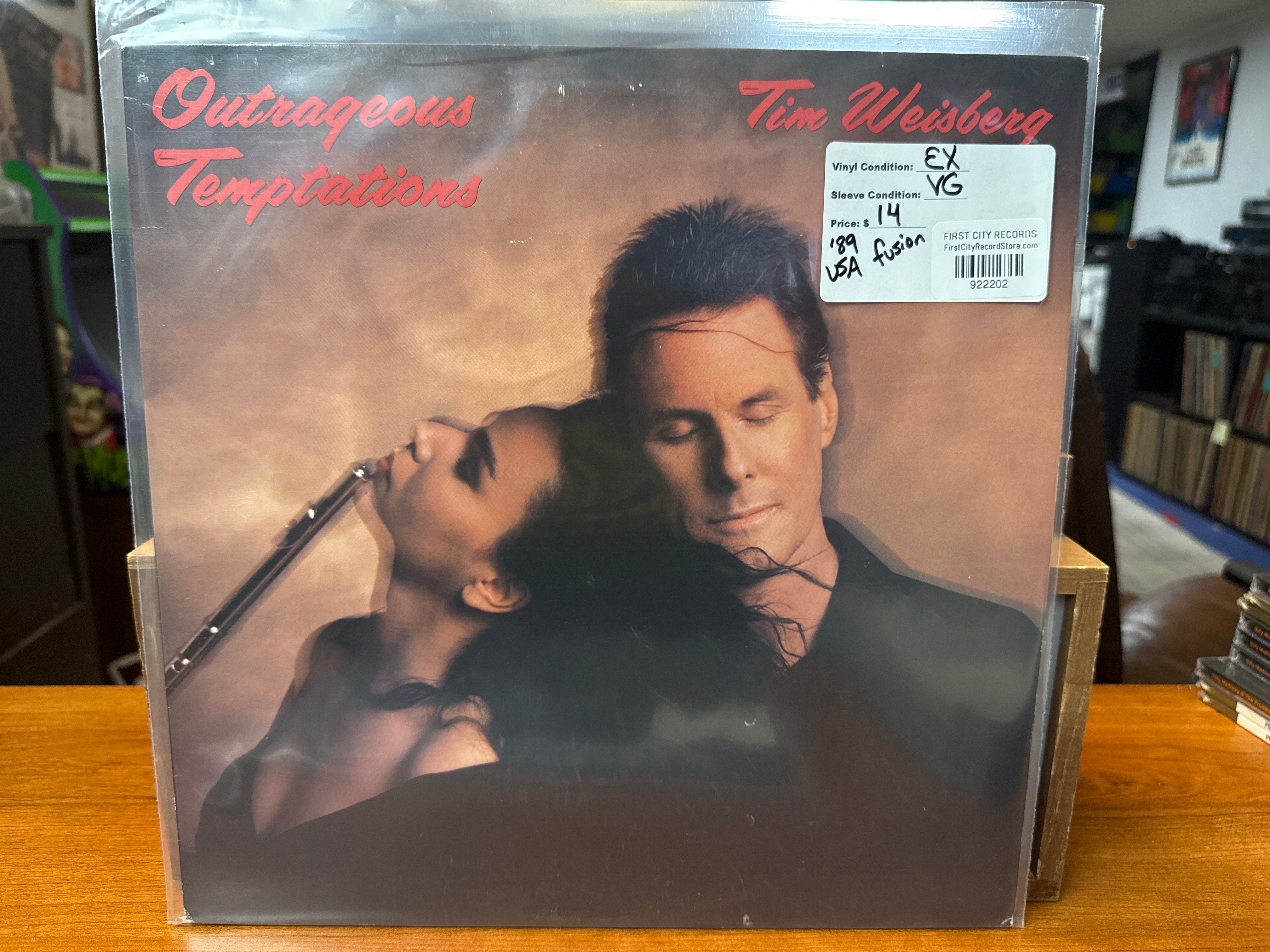 Tim Weisberg - Outrageous Temptations (1989, USED)