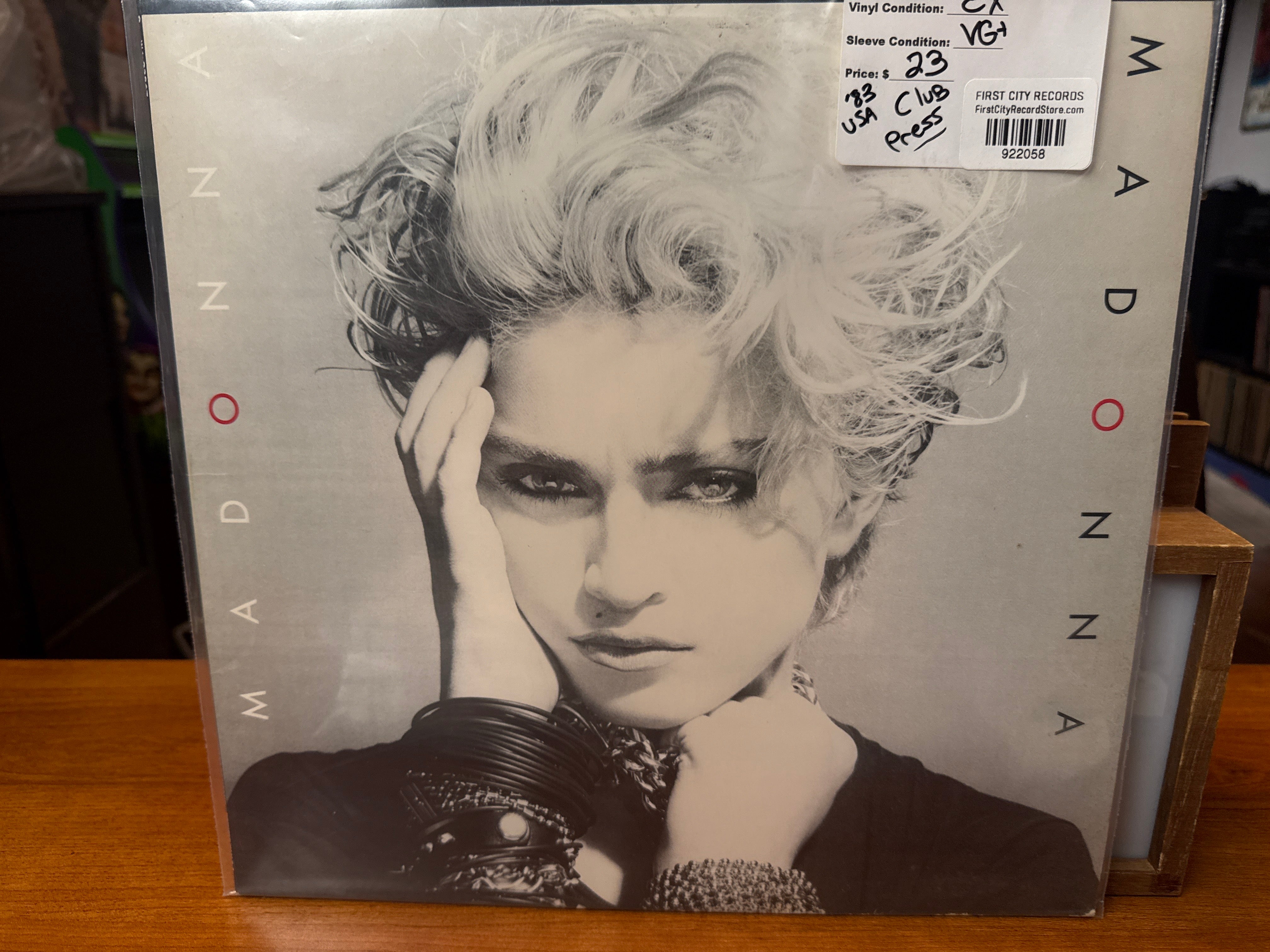 Madonna - Self Titled (1983, Club Press, USED)