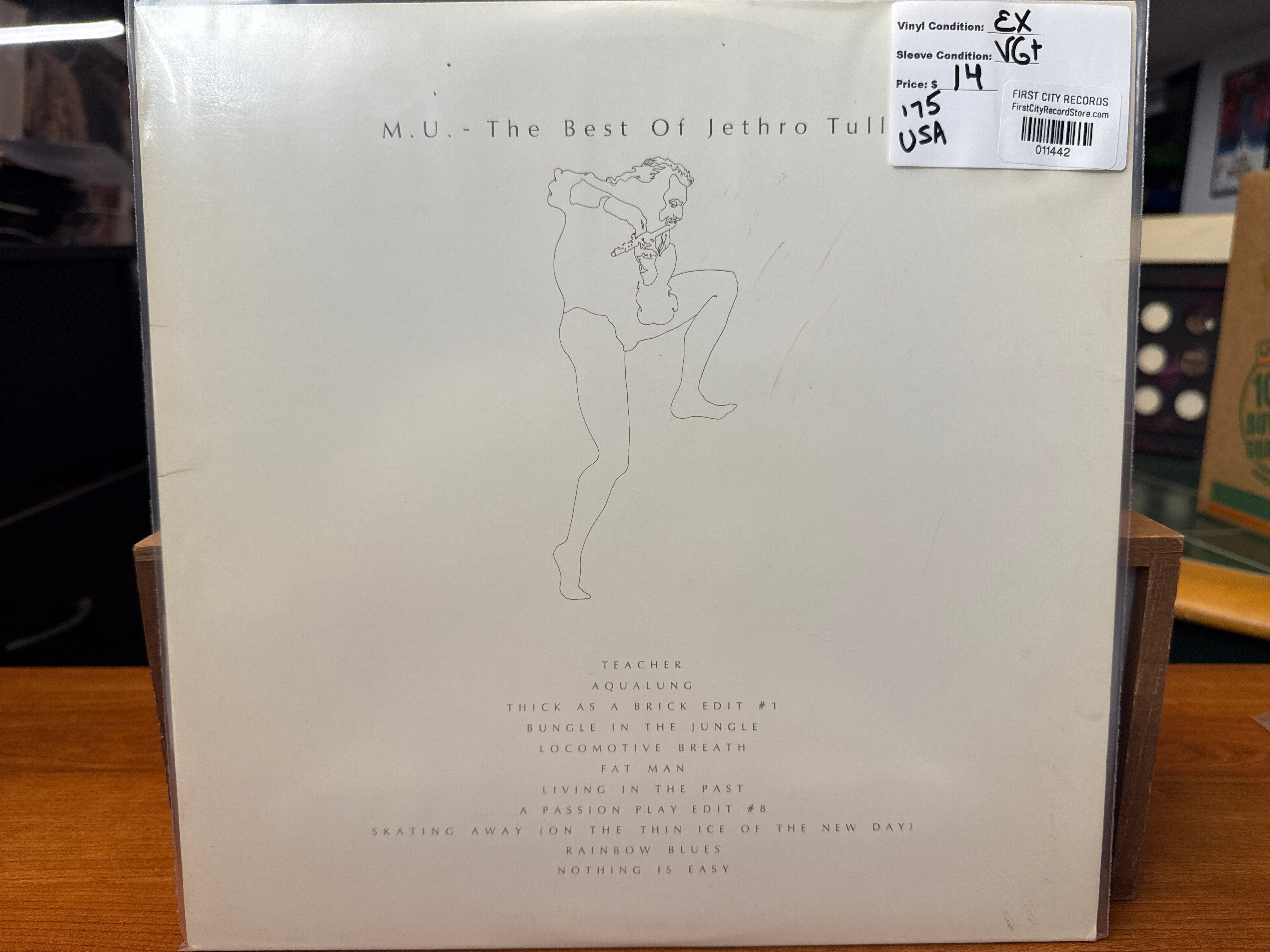 Jethro Tull - The Best of Jethro Tull (1975, USED)