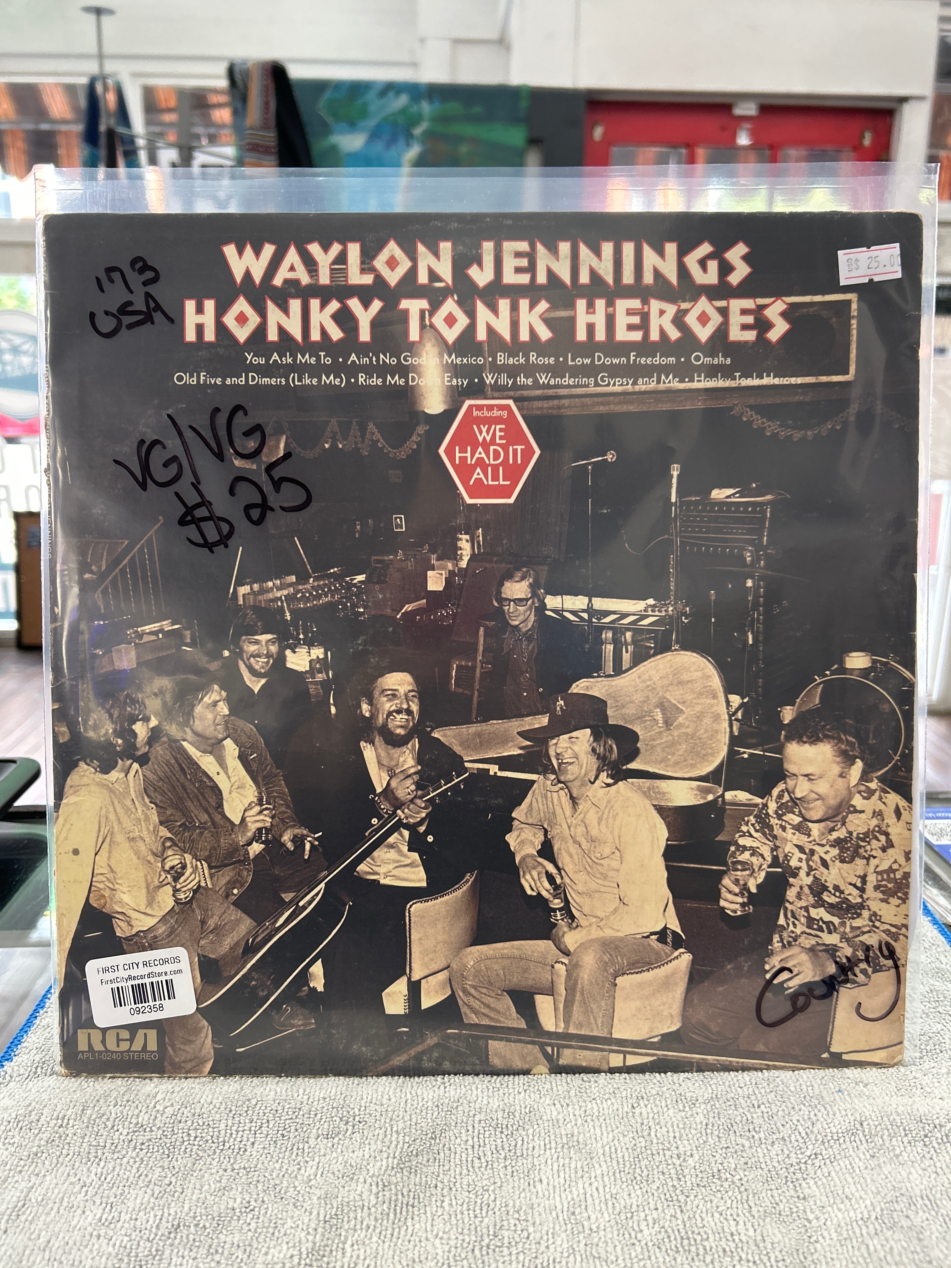 Waylon Jennings - Honky Tonk Heroes