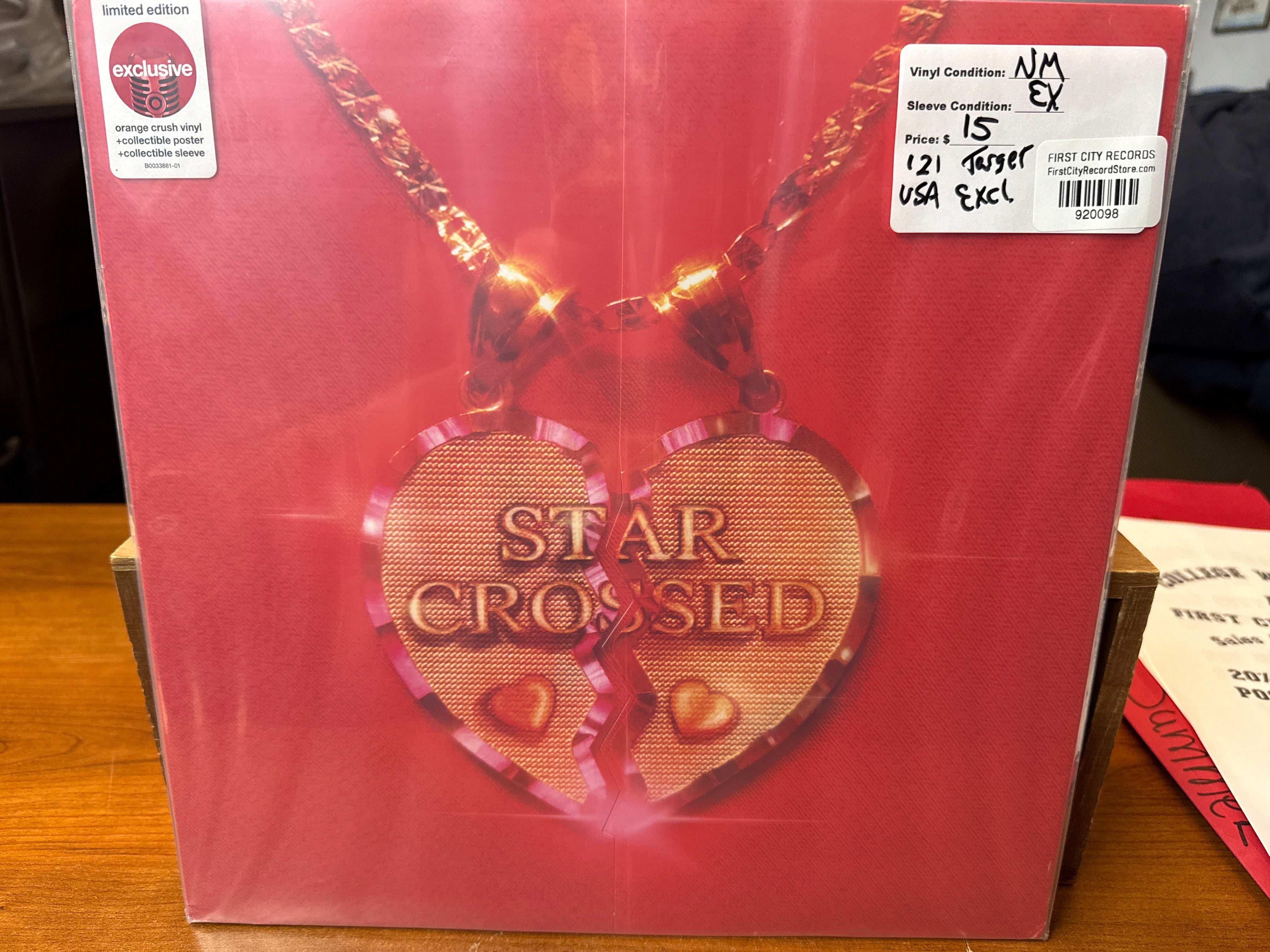 Kacey Musgraves - Star Crossed (2021, Target Exclusive Orange Crush, USED)
