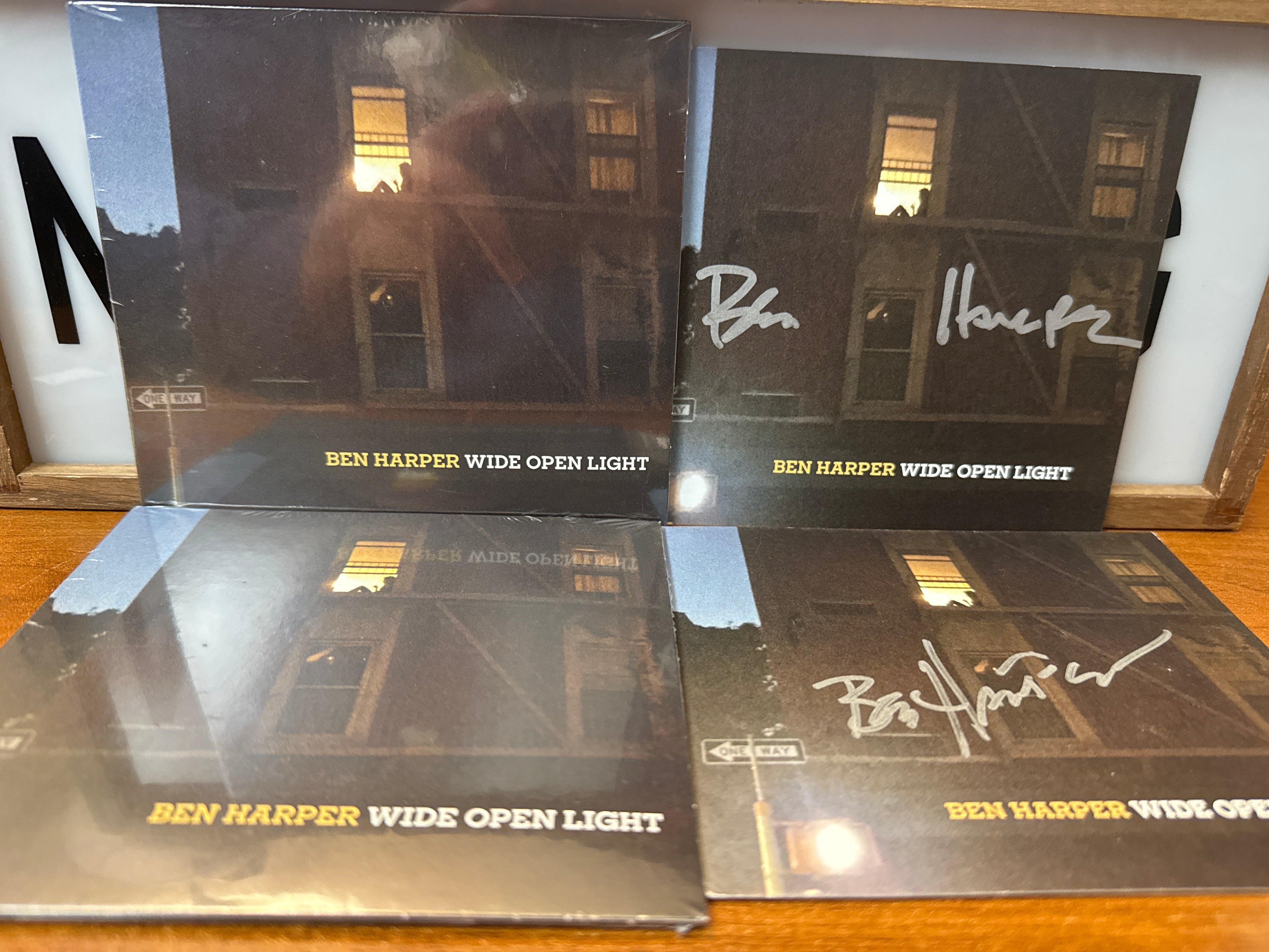 Ben Harper - Wide Open Light (Sealed CD + Autographed Insert)
