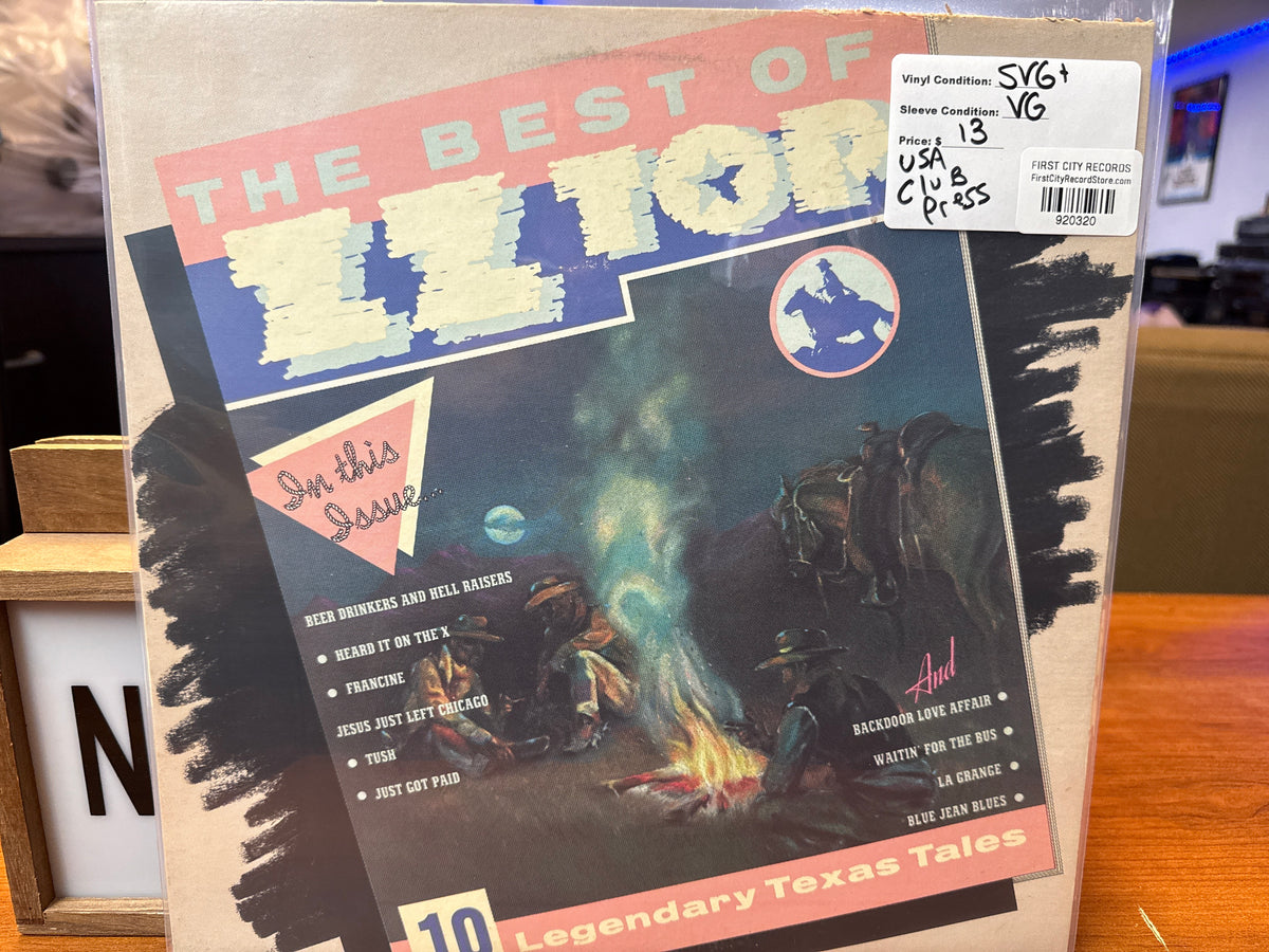 ZZ Top - Best of ZZ Top (Club Press, USED)