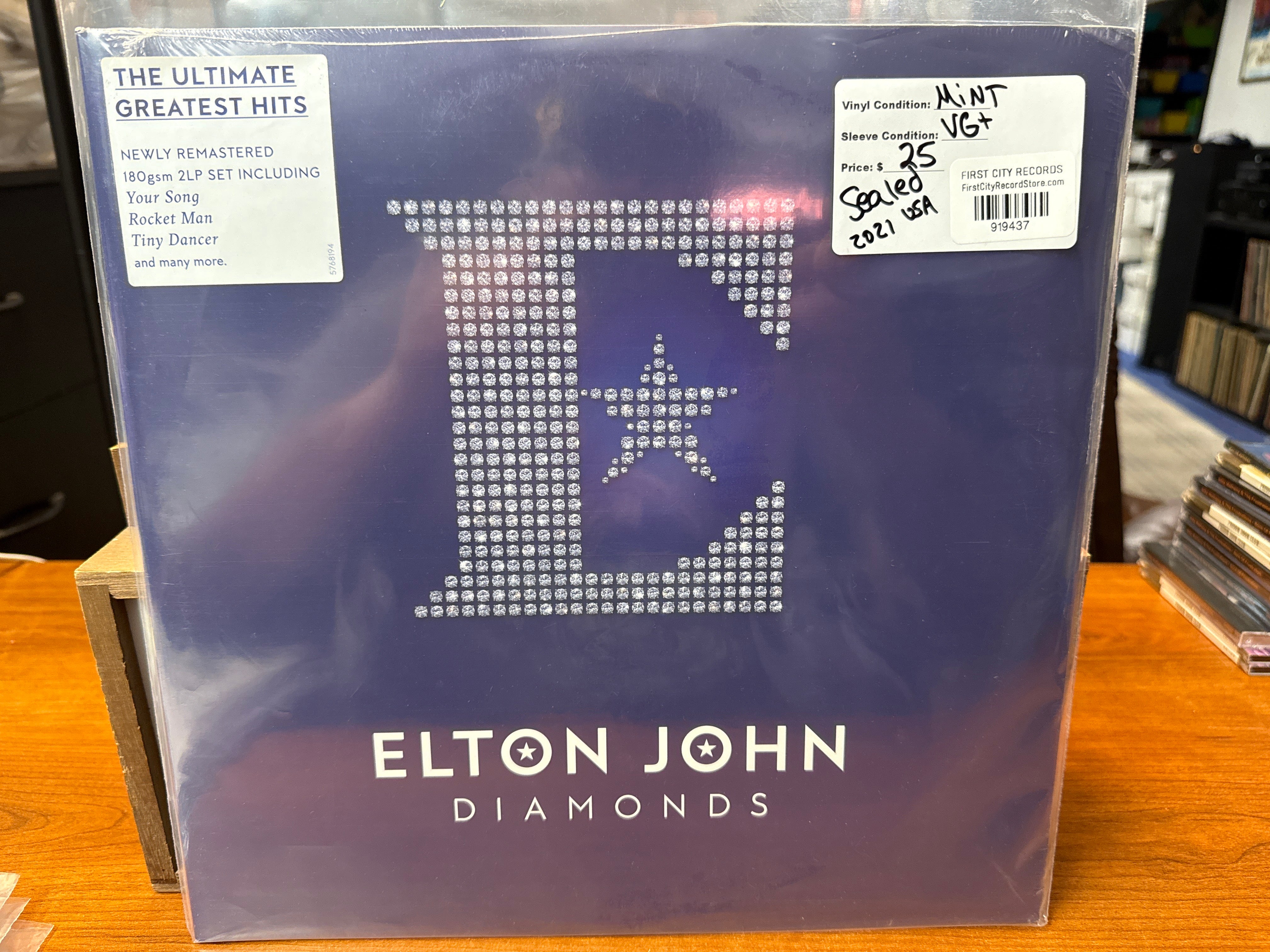 Elton John - Diamonds (2021, Sealed, USED)