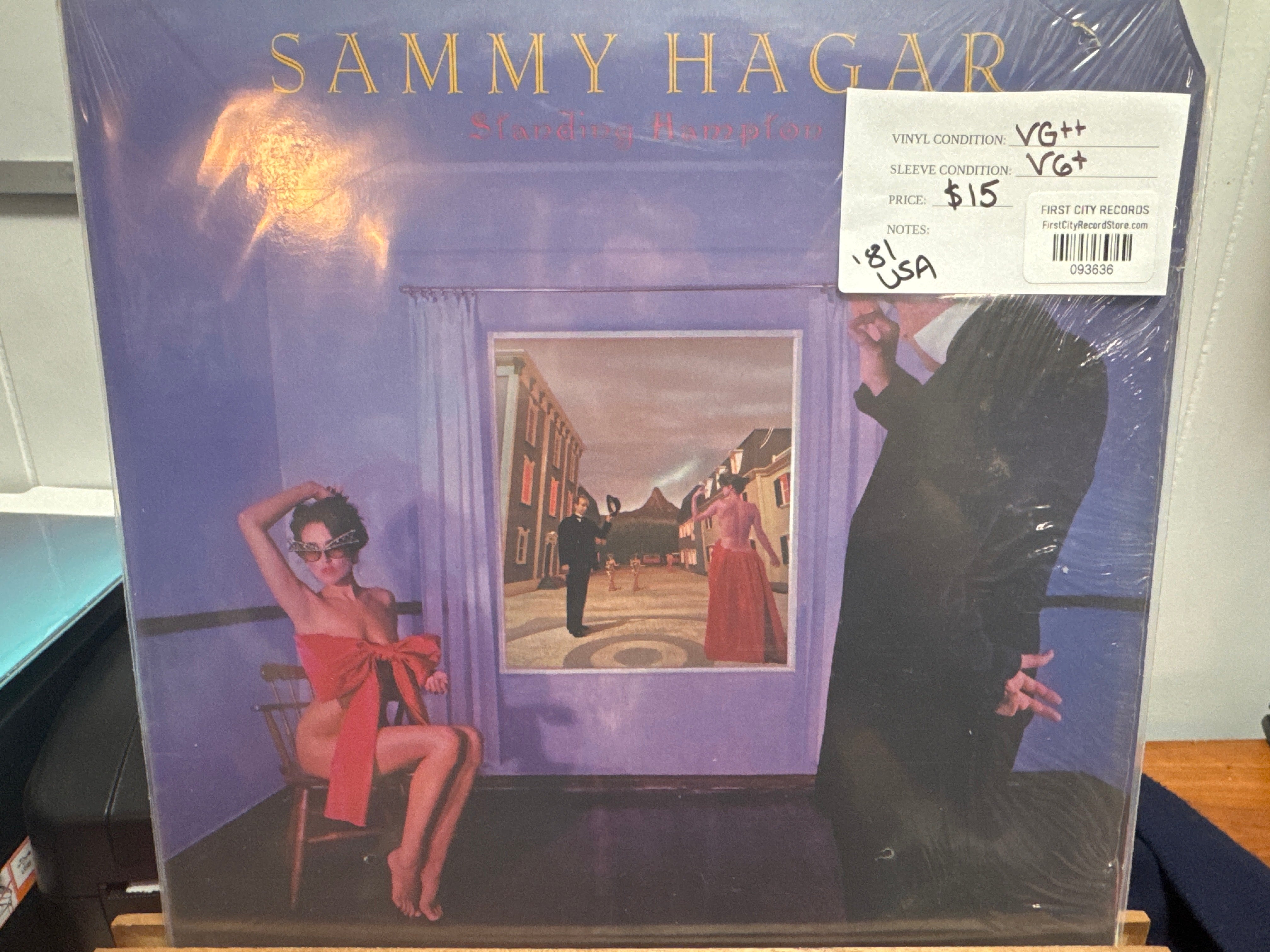 Sammy Hagar - Standing Hampton (USED)