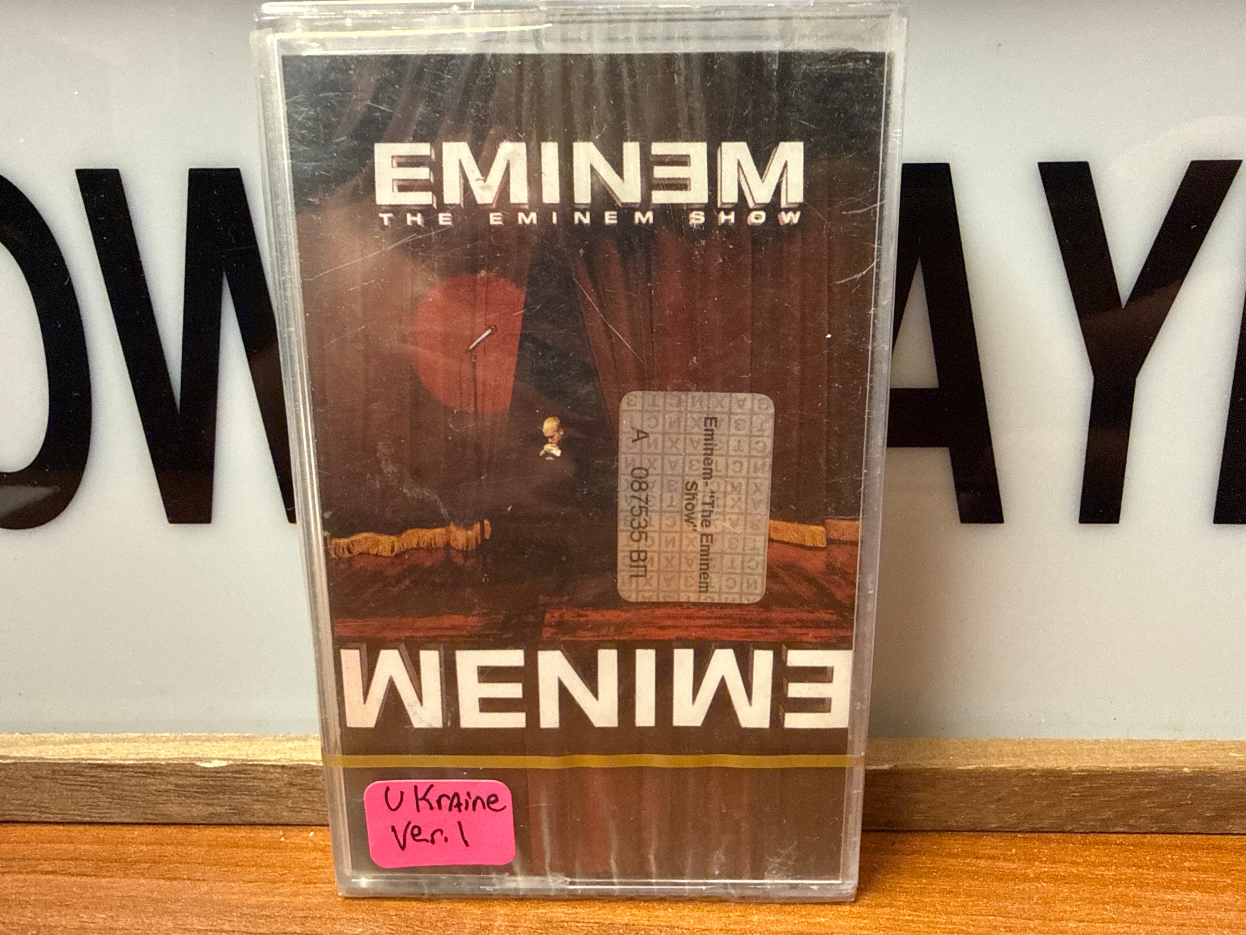 Eminem - The Eminem Show (Ukraine Pressing, Version 1, Sealed, CASSETTE)