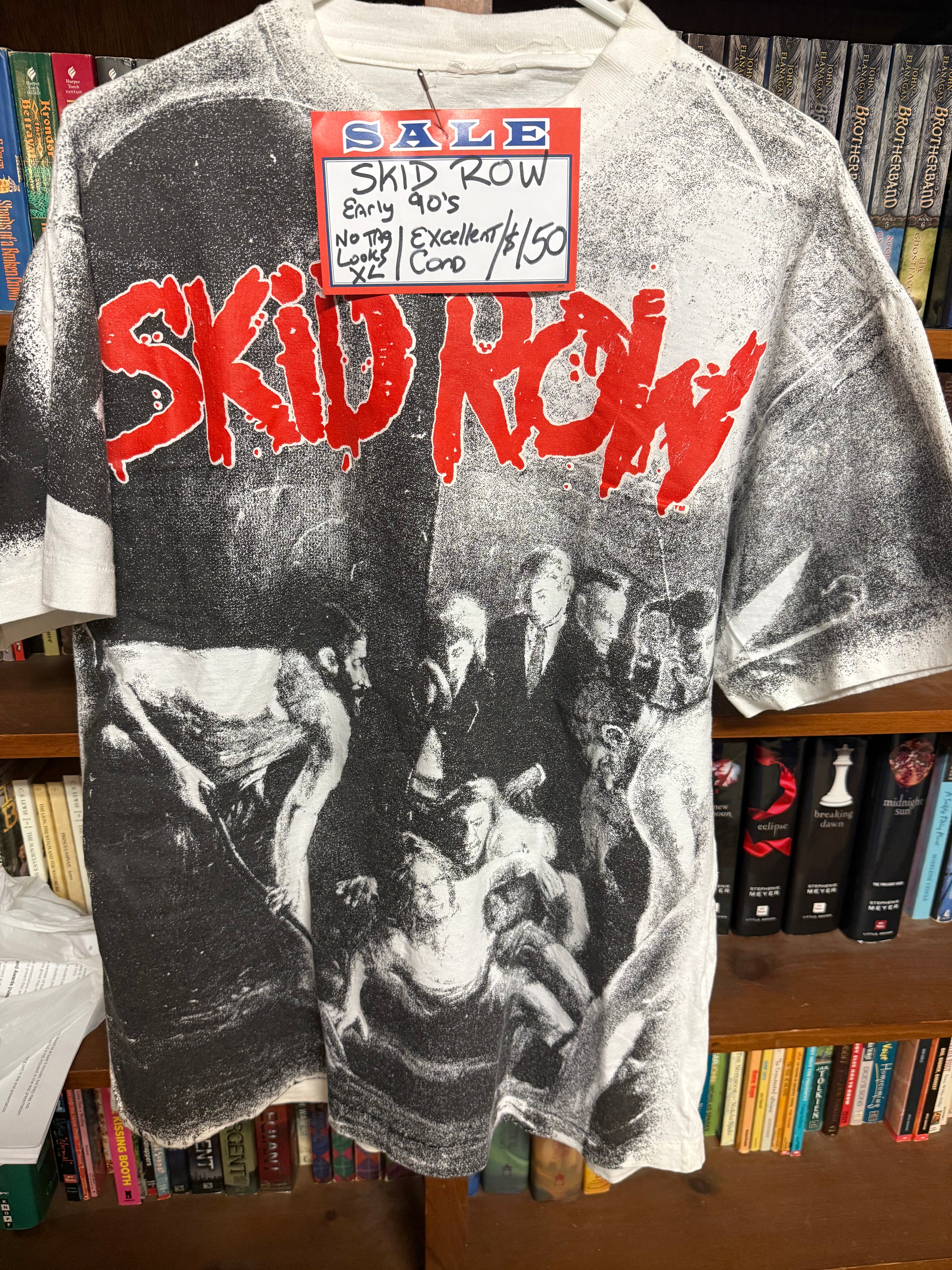 Early 90's Skid Row Tour Shirt