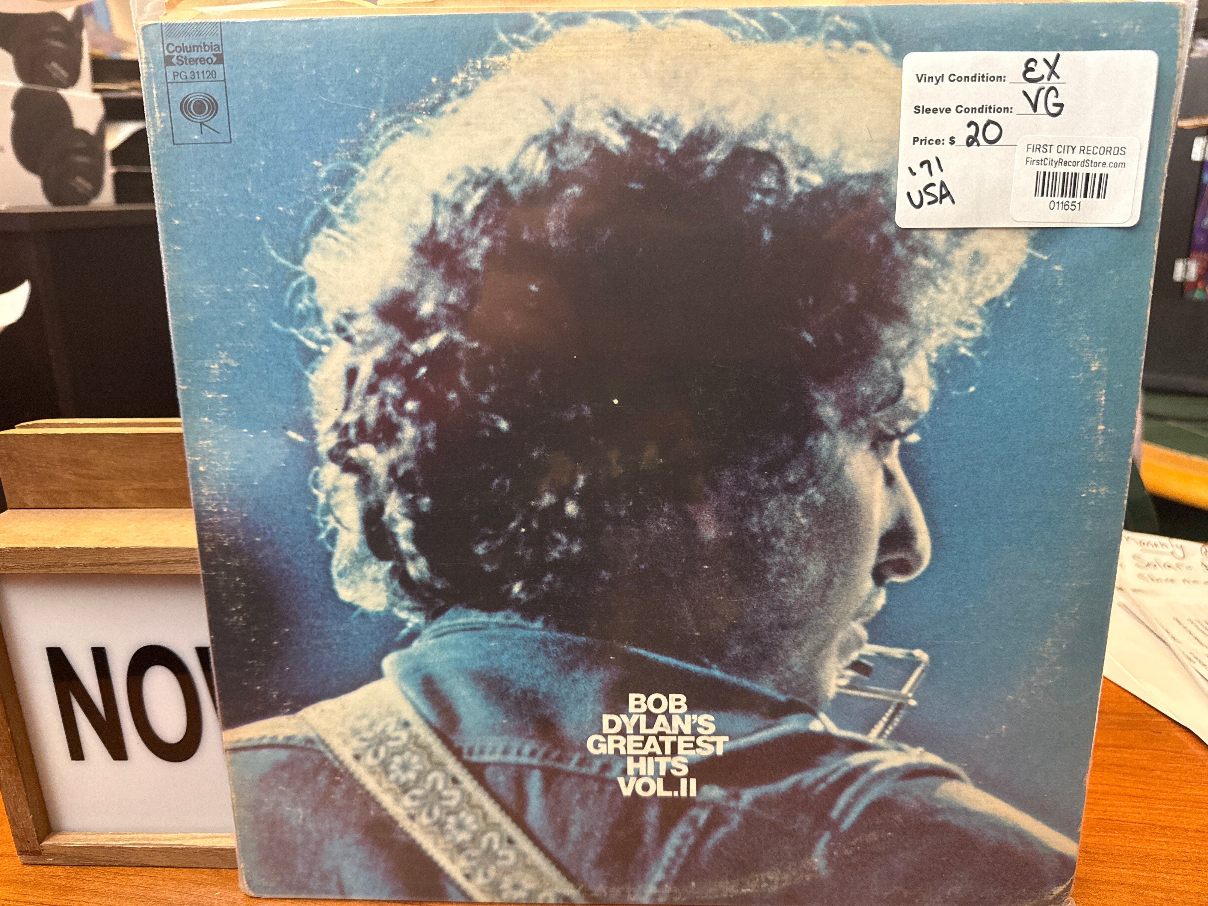 Bob Dylan - Greatest Hits Vol. II (1971, USED)