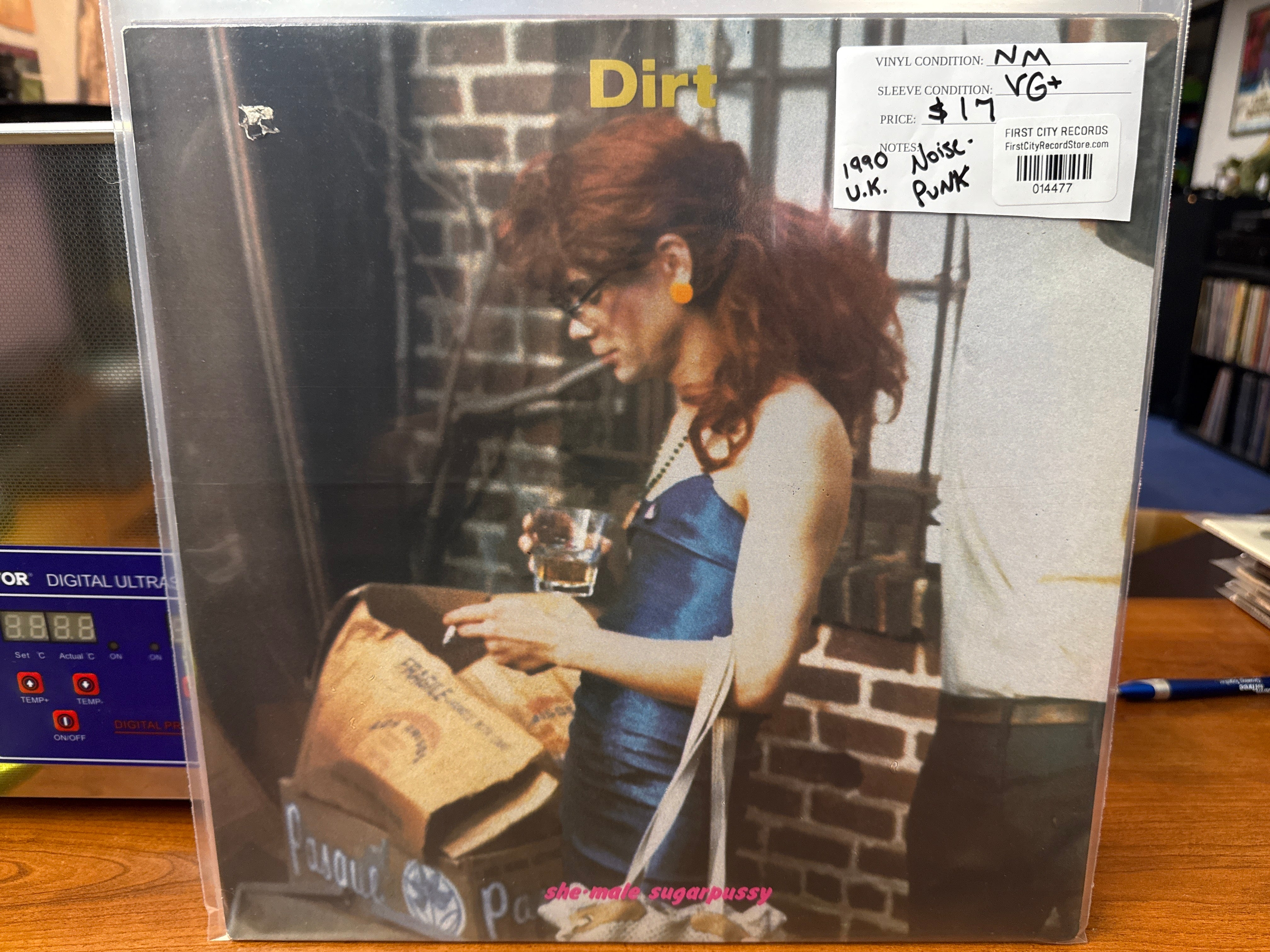 Dirt - She-Male Sugarpussy/Drill The Minx (1990 U.K. Pressing, USED)