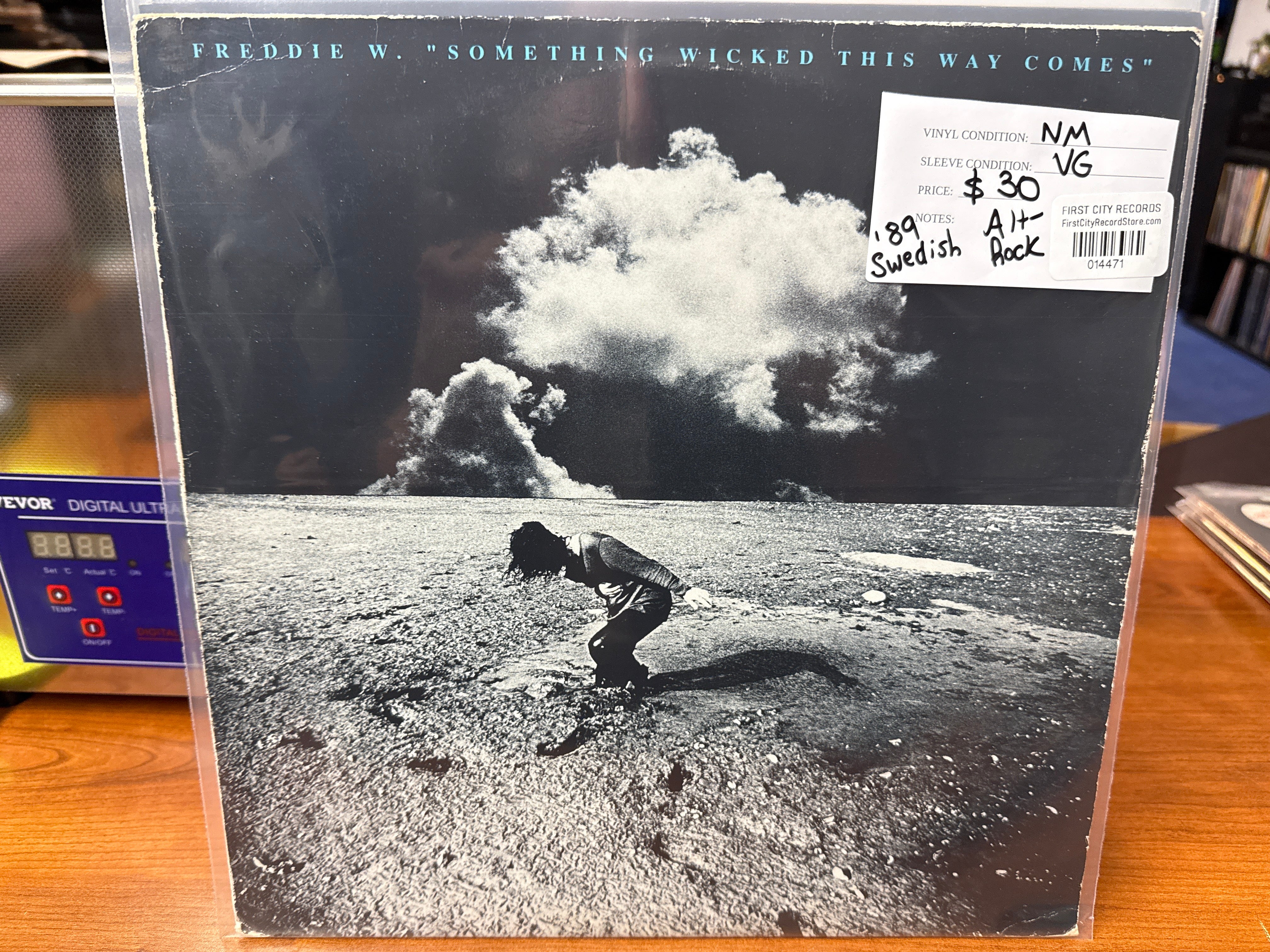 Freddie W. - Something Wicked This Way Comes (1989 Swedish Pressing, USED)