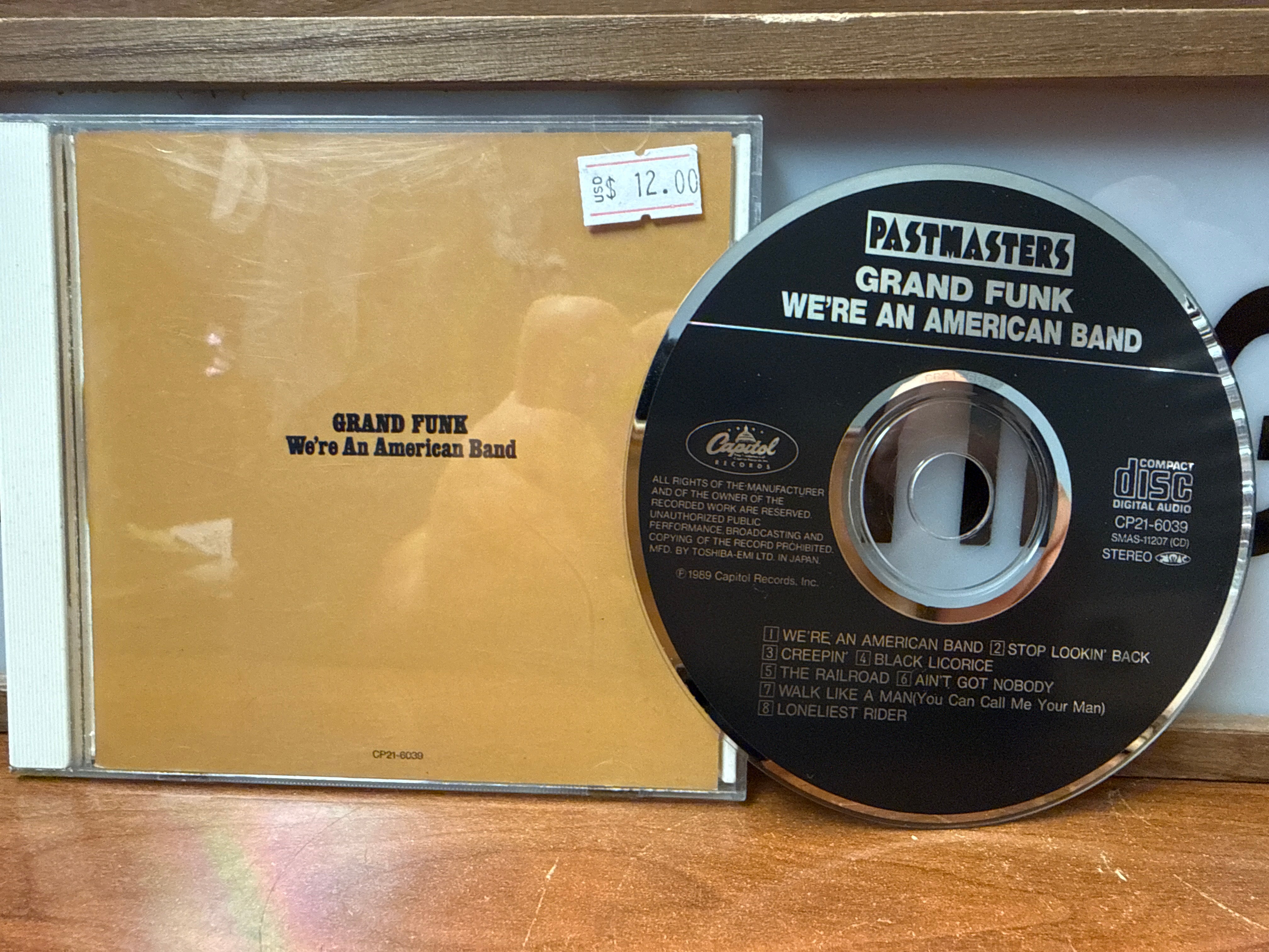 Grand Funk - We're An American Band (Japanese, CD)