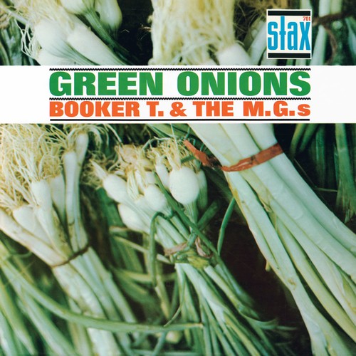 the album cover for Booker T & The M.G.'s - Green Onions