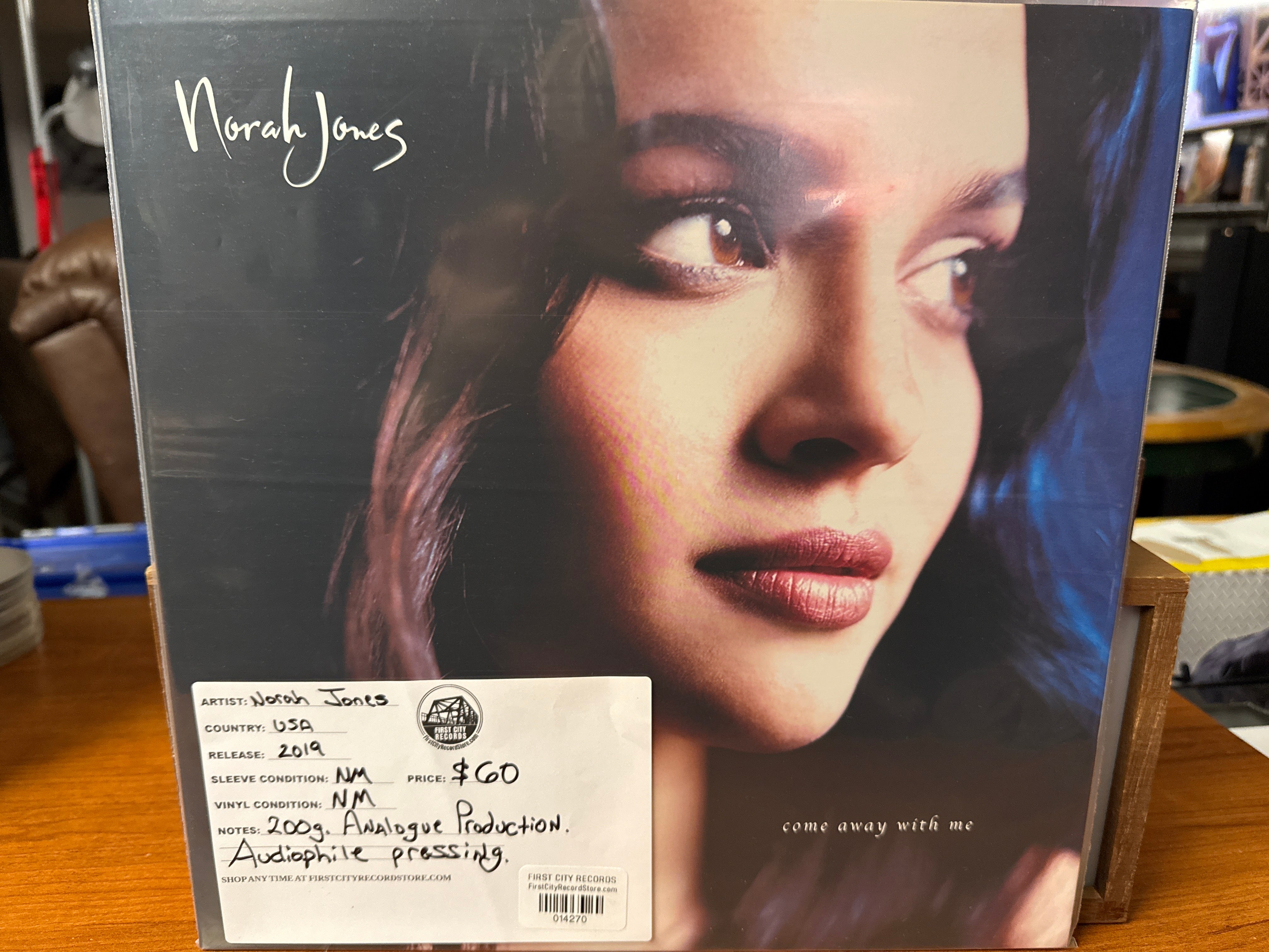 Norah Jones - Come Away With Me (2019, Audiophile Pressing, USED)