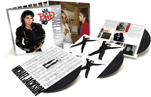 the album cover for Michael Jackson - Bad: 25th Anniversary